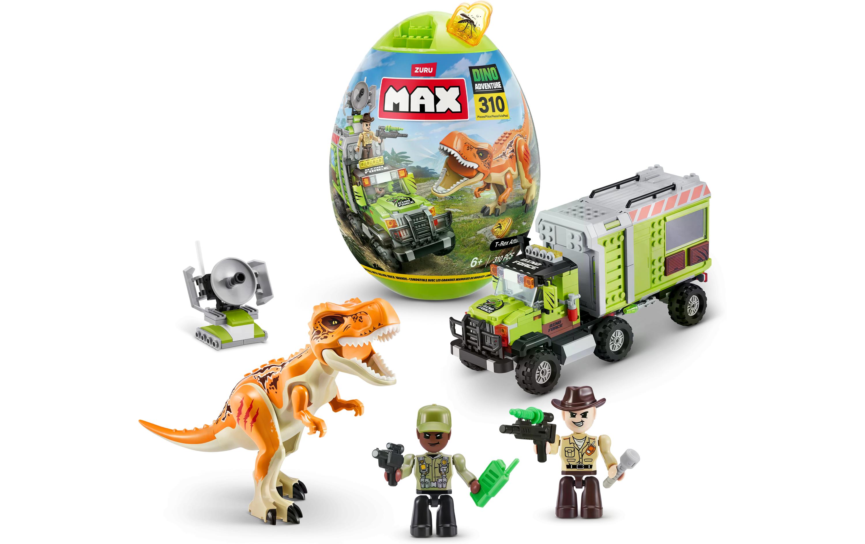 Zuru MAX Bausteine MAX Dino Adventure T-Rex Attack