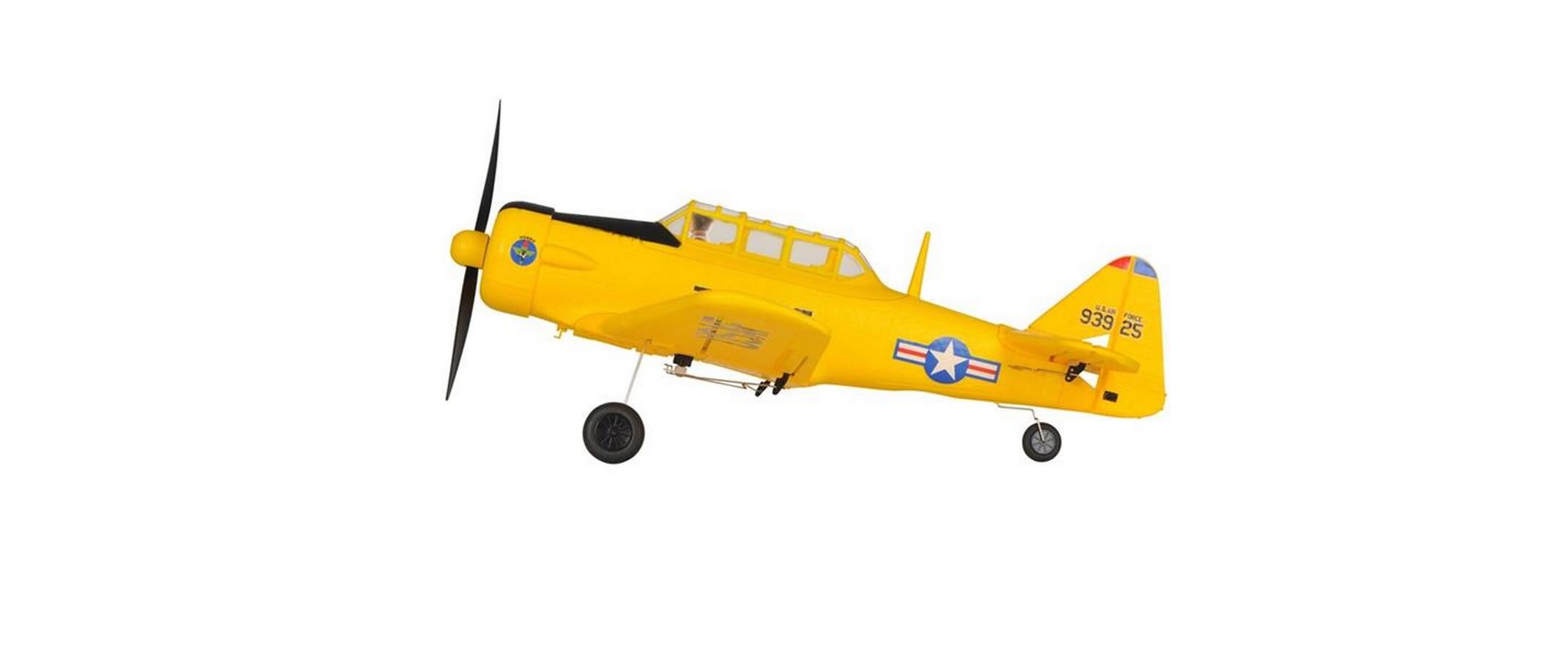 TOP-RC Warbird Mini AT-6 450 mm, Gelb, RTF