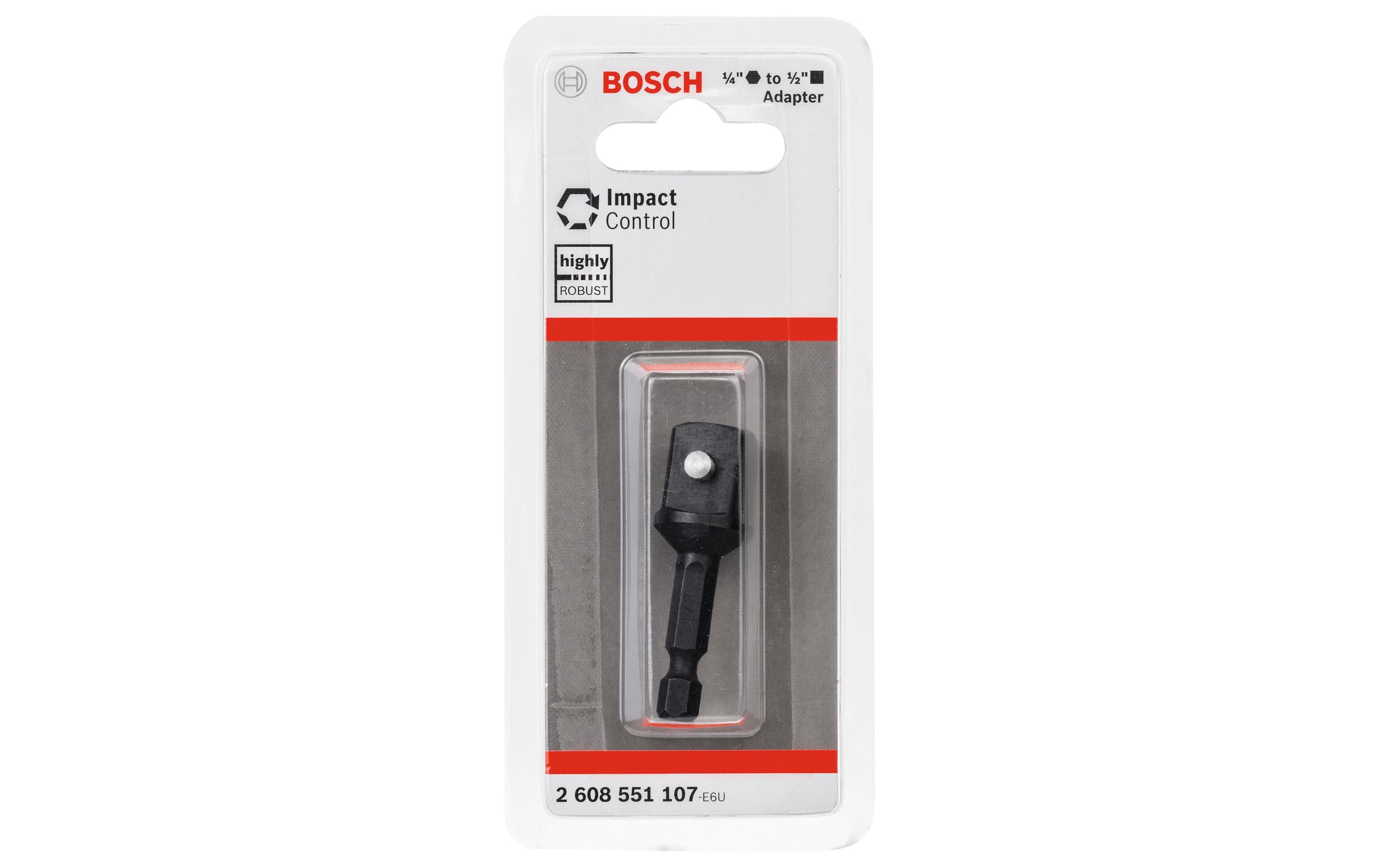 Bosch Professional Adapter für Steckschlüsseleinsätze 1/2, 50 mm