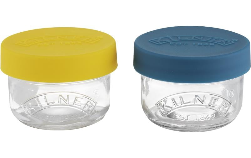 Kilner Einmachglas Snack and Store 125 ml, 2 Stück