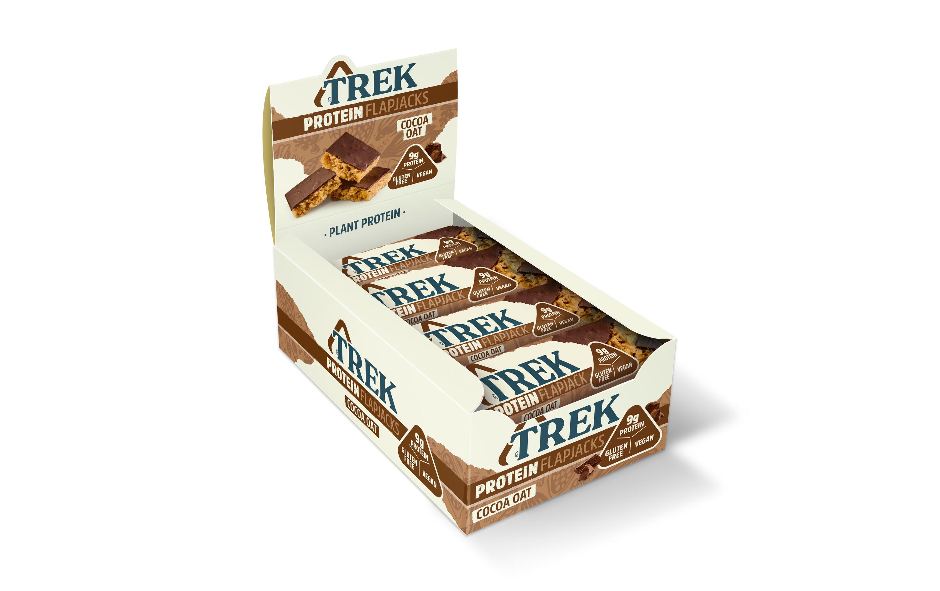 Trek Riegel Flapjack Kakao, 16 x 50 g