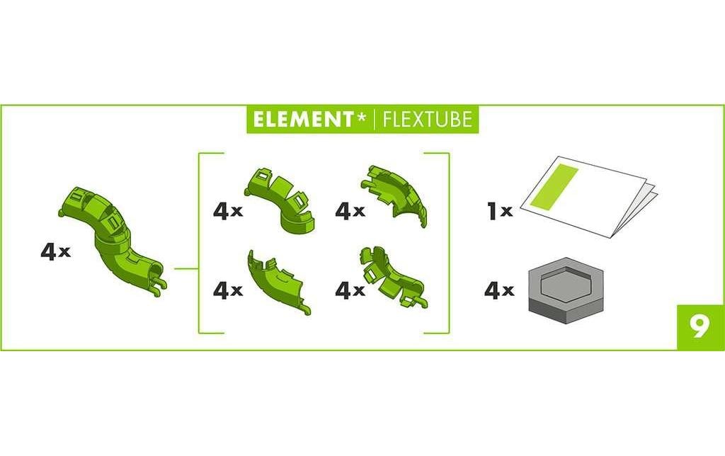 Ravensburger Kugelbahn Zubehör GraviTrax Element FlexTube