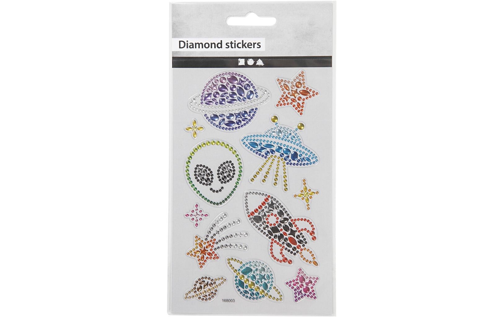 Creativ Company Glitzersticker 15 x 16.5 cm 1 Blatt