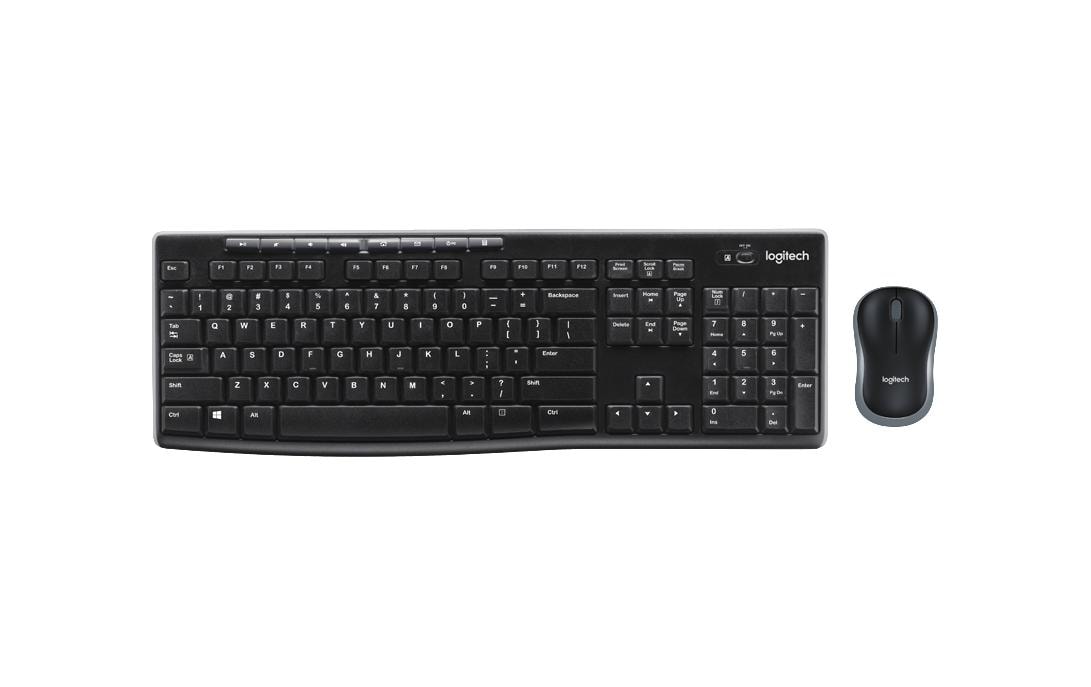 Logitech Tastatur-Maus-Set MK270 DE-Layout