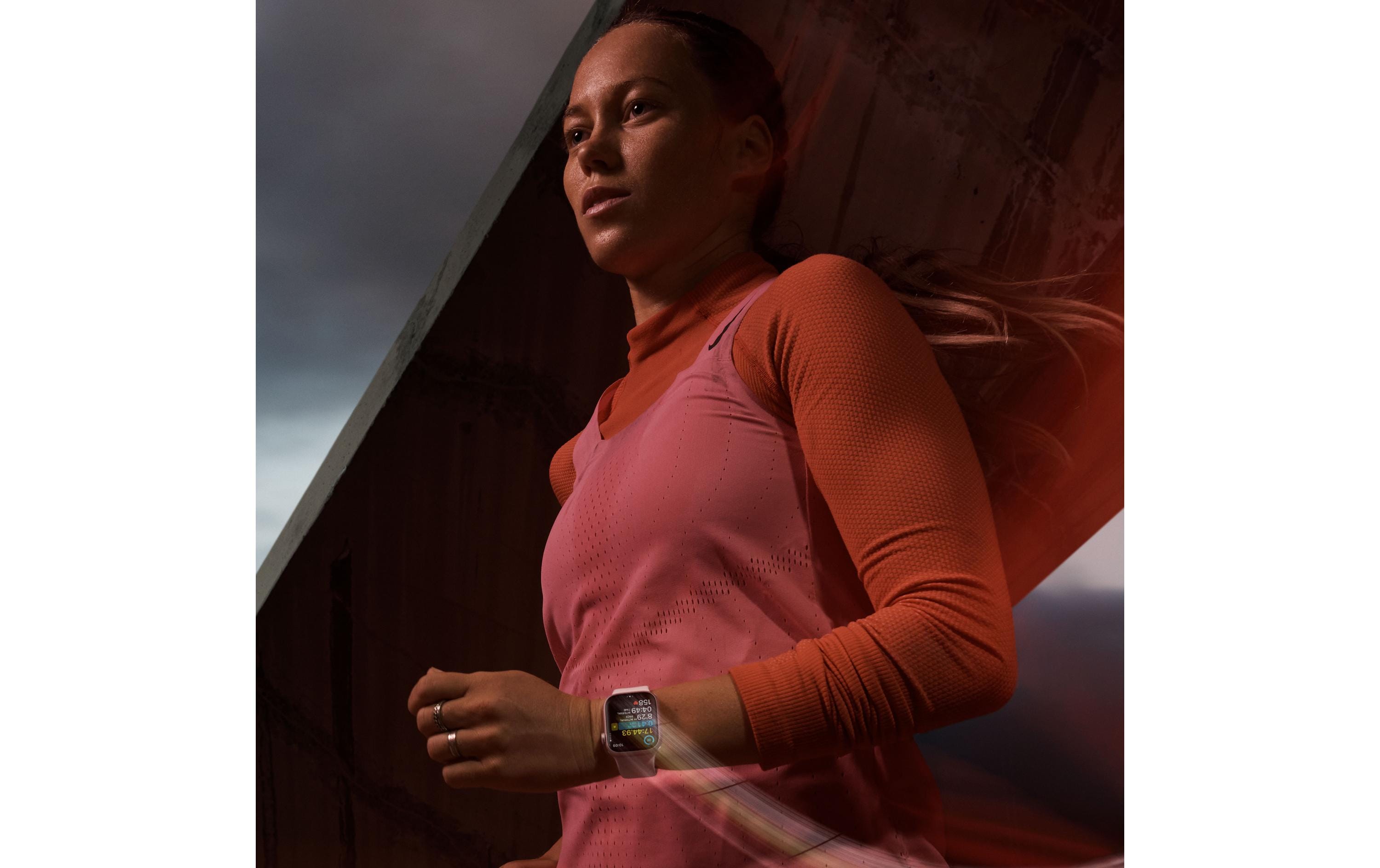 Apple Watch Series 9 41 mm Alu Mitternacht Sport M/L