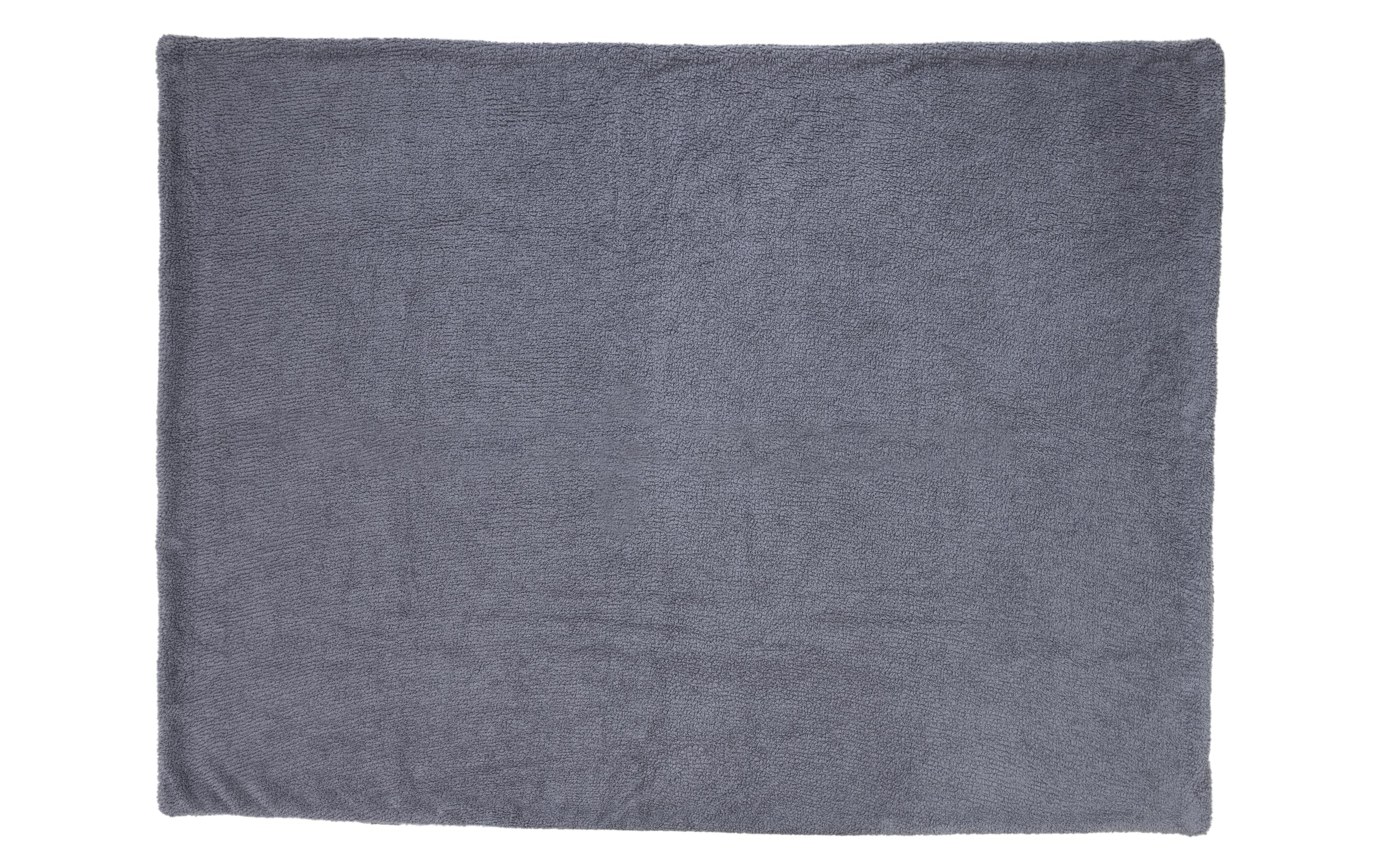 COCON Duvetbezug Sherpa 160 x 210 cm, Grau