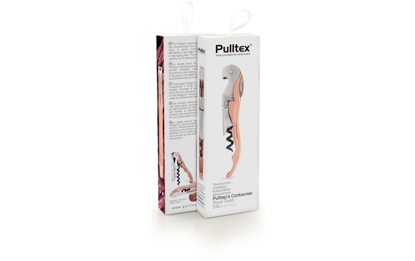 Pulltex Korkenzieher Rosegold