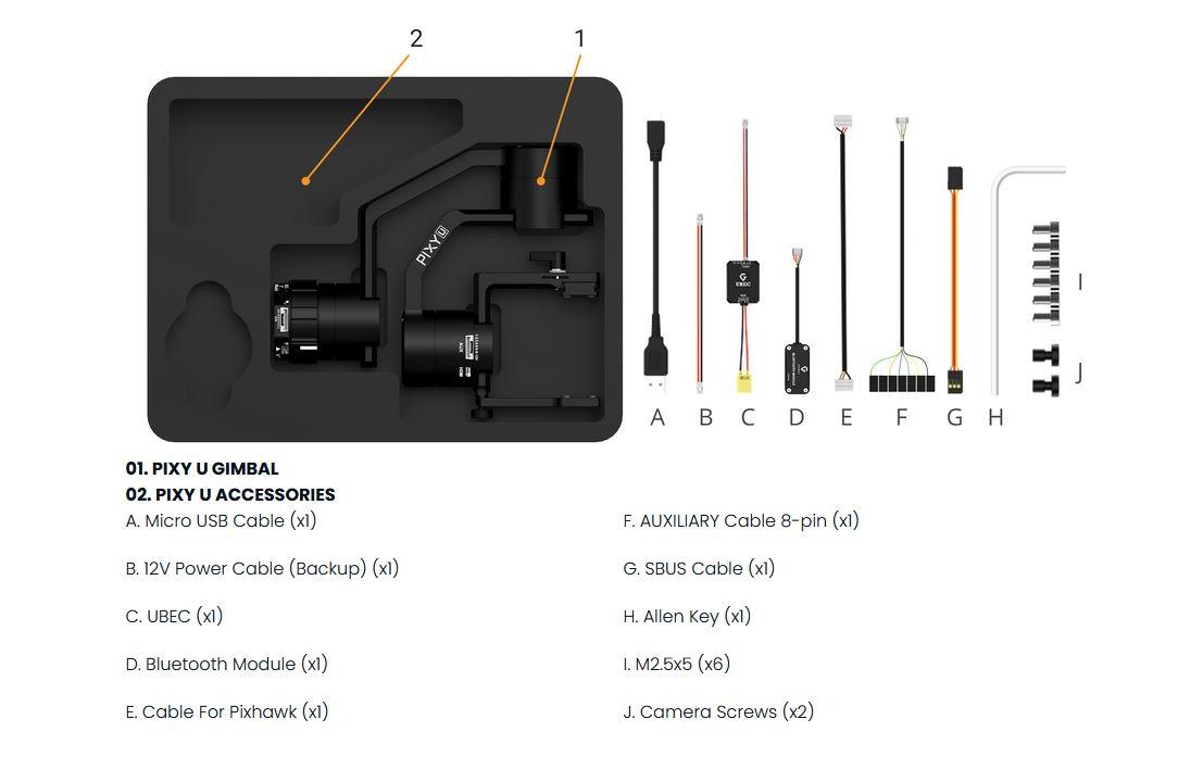 GREMSY JSC Gimbal Pixy U Universal