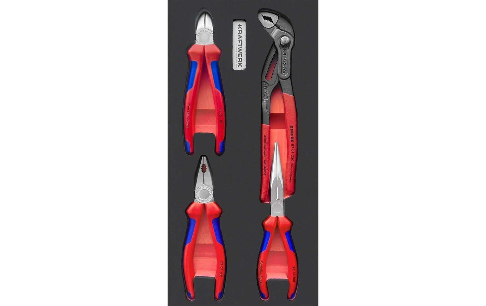 Kraftwerk Zangen-Set Knipex EVA3, 4-teilig