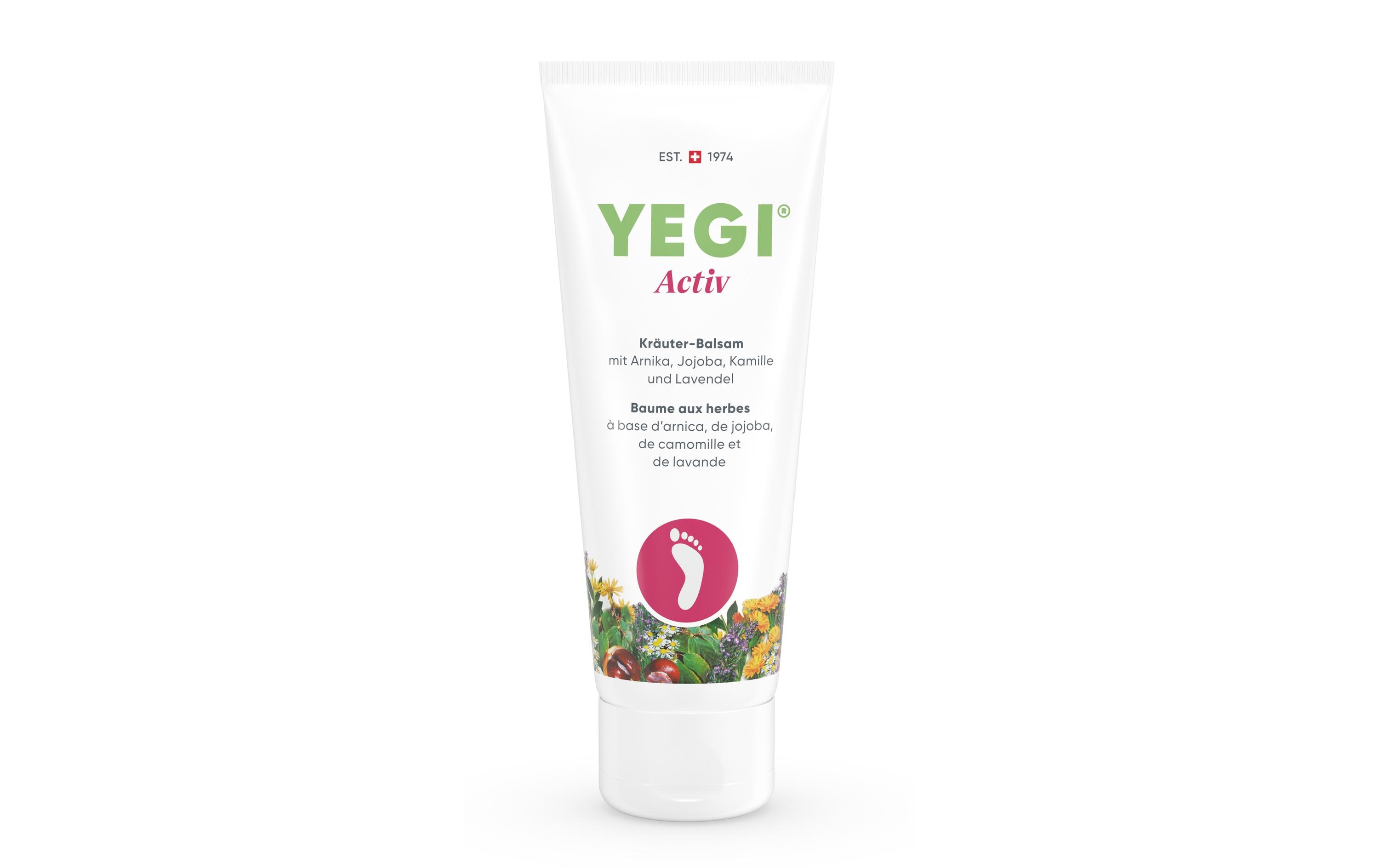 Yegi Fusscrème Activ Kräuter 75 ml1 Stück