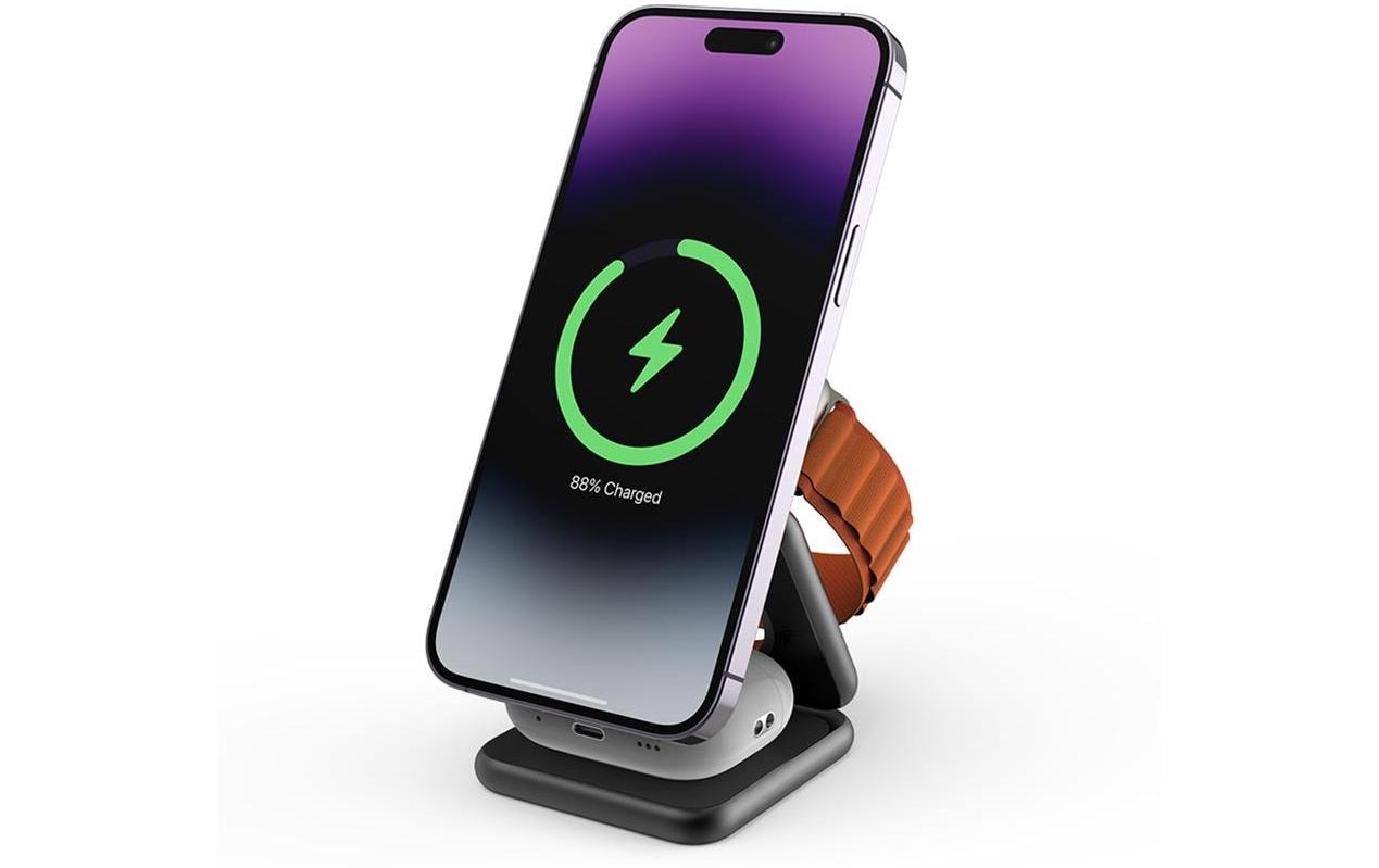 Mako Magnetic Wireless Charger Fold 3-in-1 Apple