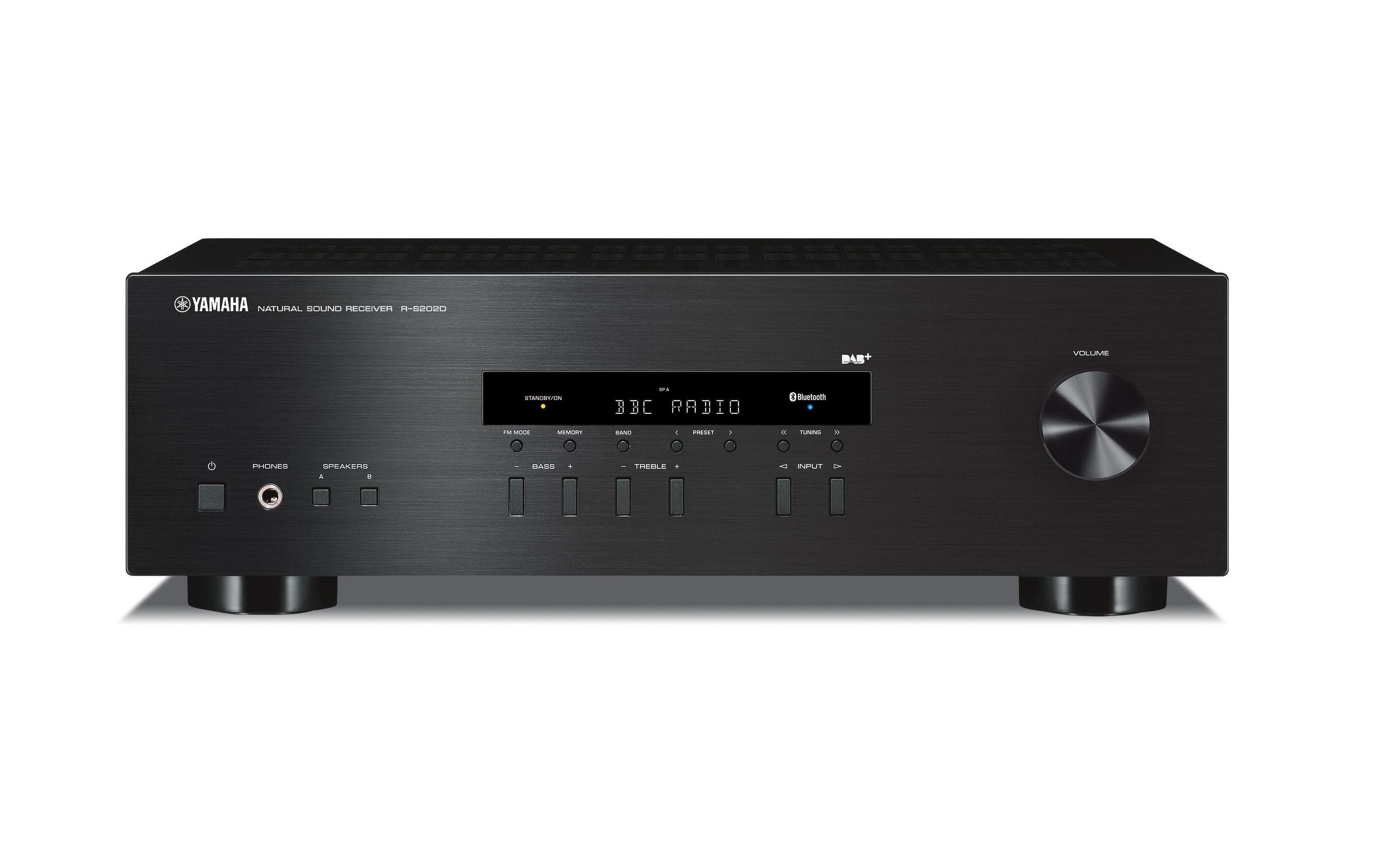 Yamaha Stereo-Receiver R-S202DAB Schwarz