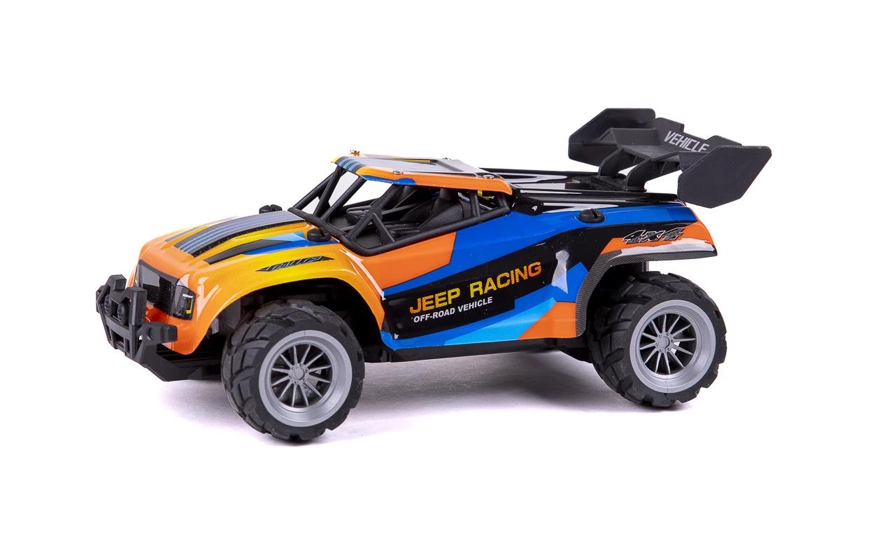 TEC-TOY Buggy Jeep Racing Blau/Orange, 1:18