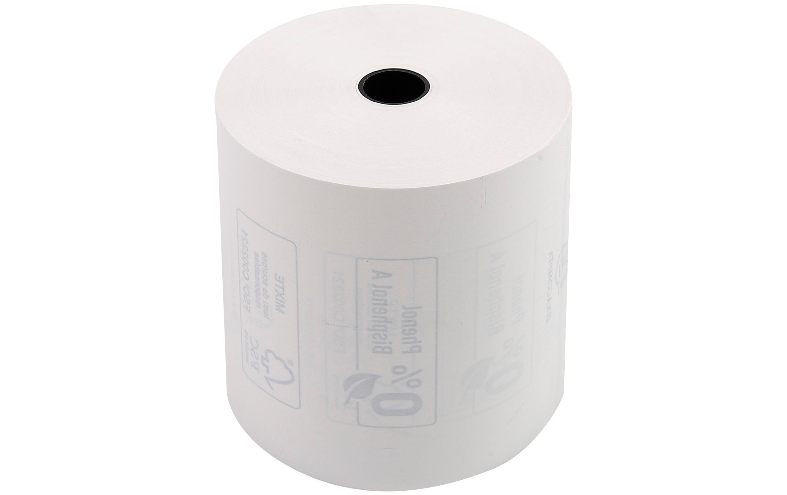 Exacompta Thermo-Papierrolle 80 x 80 x 12 mm, 76 m, 10 Stück