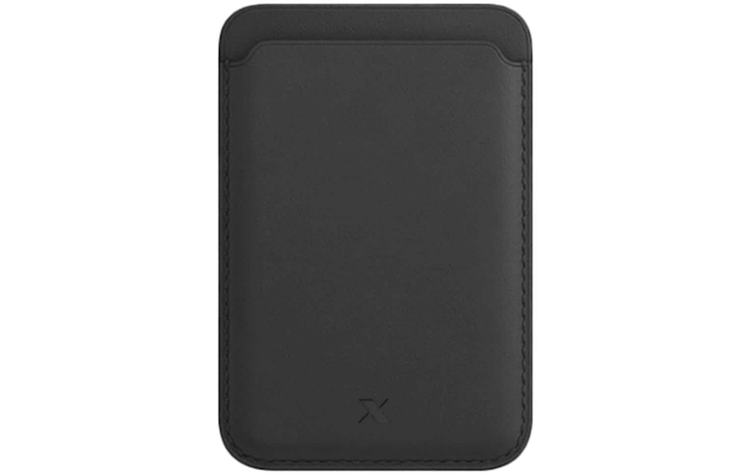 Nevox MagWallet Echt Leder Schwarz