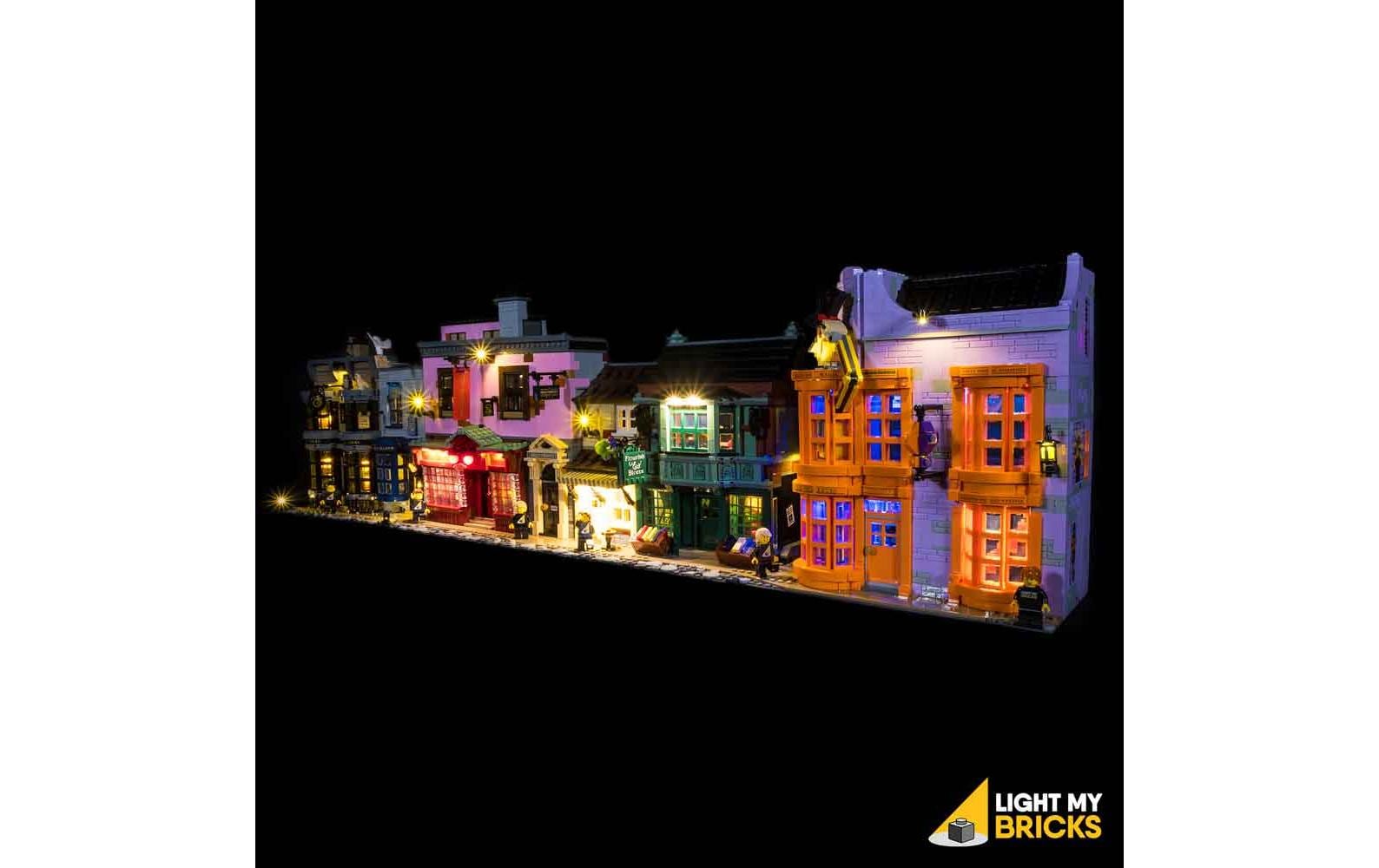 Light My Bricks LED-Licht-Set für LEGO® Harry Potter Winkelgasse 75978