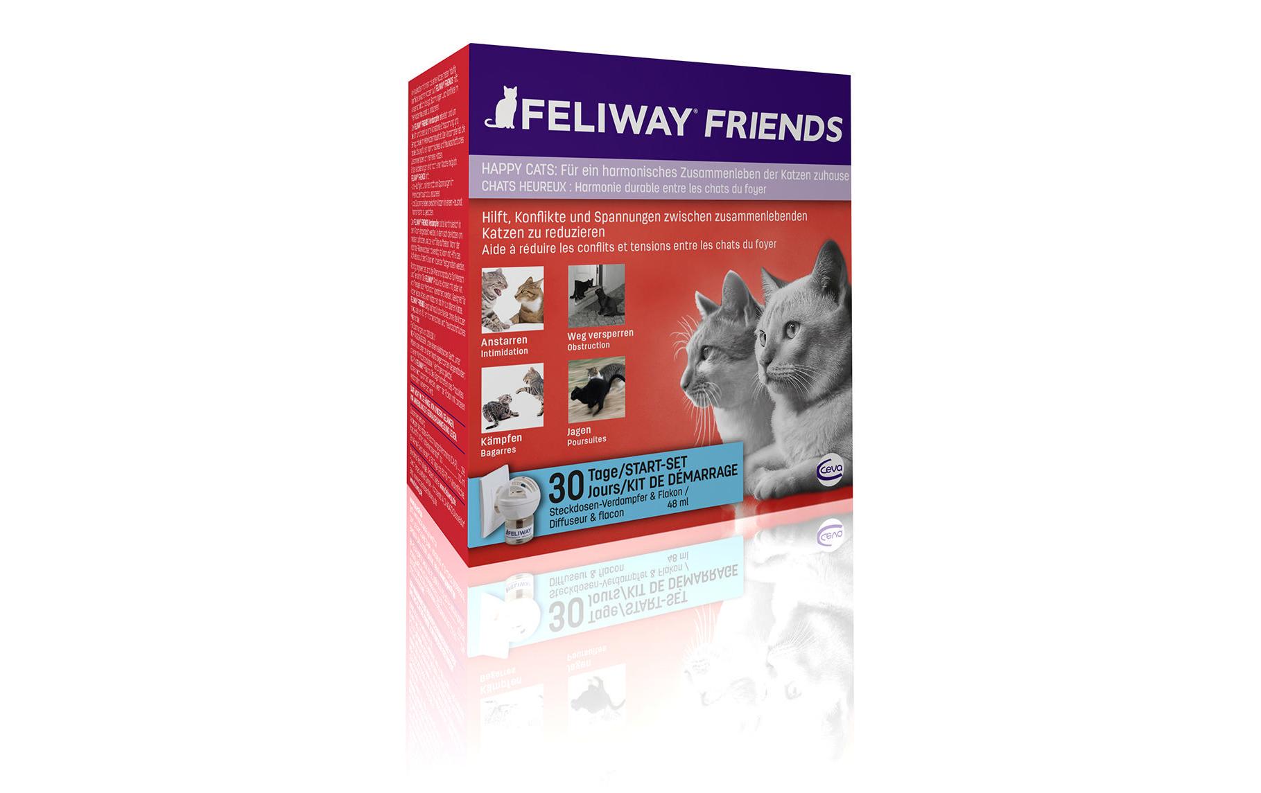 Feliway Wohlbefinden Friends Starter-Set, 48 ml