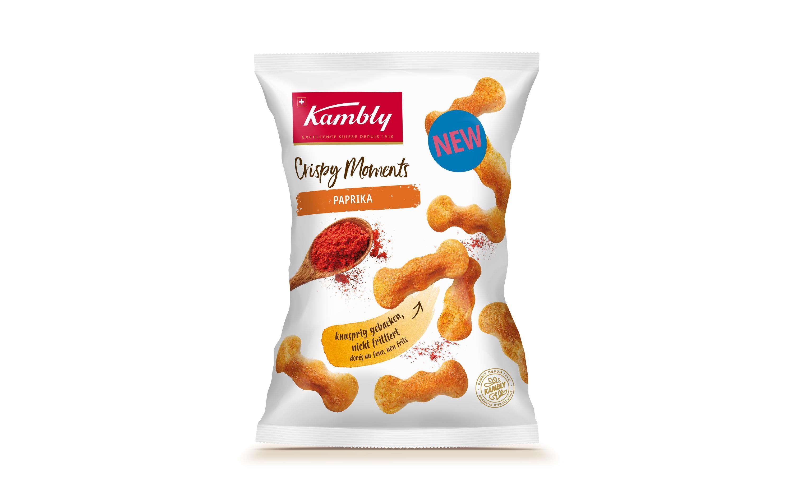 Kambly Crispy Moments Paprika 100 g