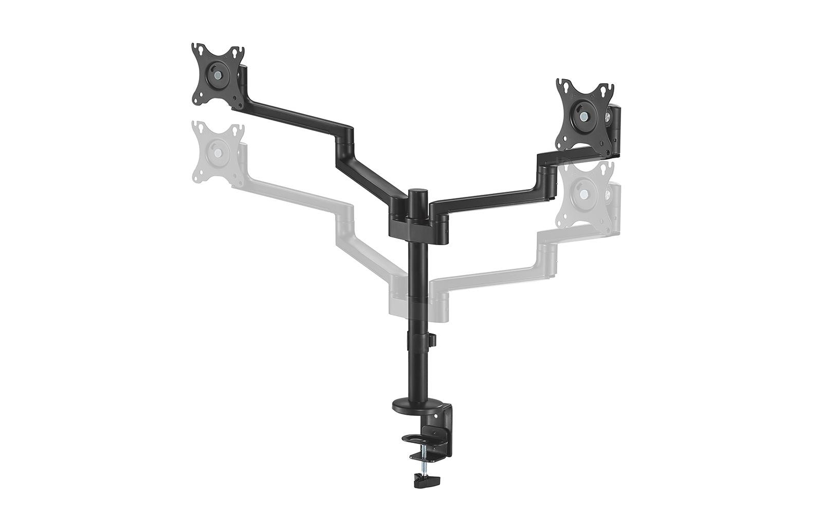 NEOMOUNTS Tischhalterung DS60-425BL2 bis 8 kg – Schwarz