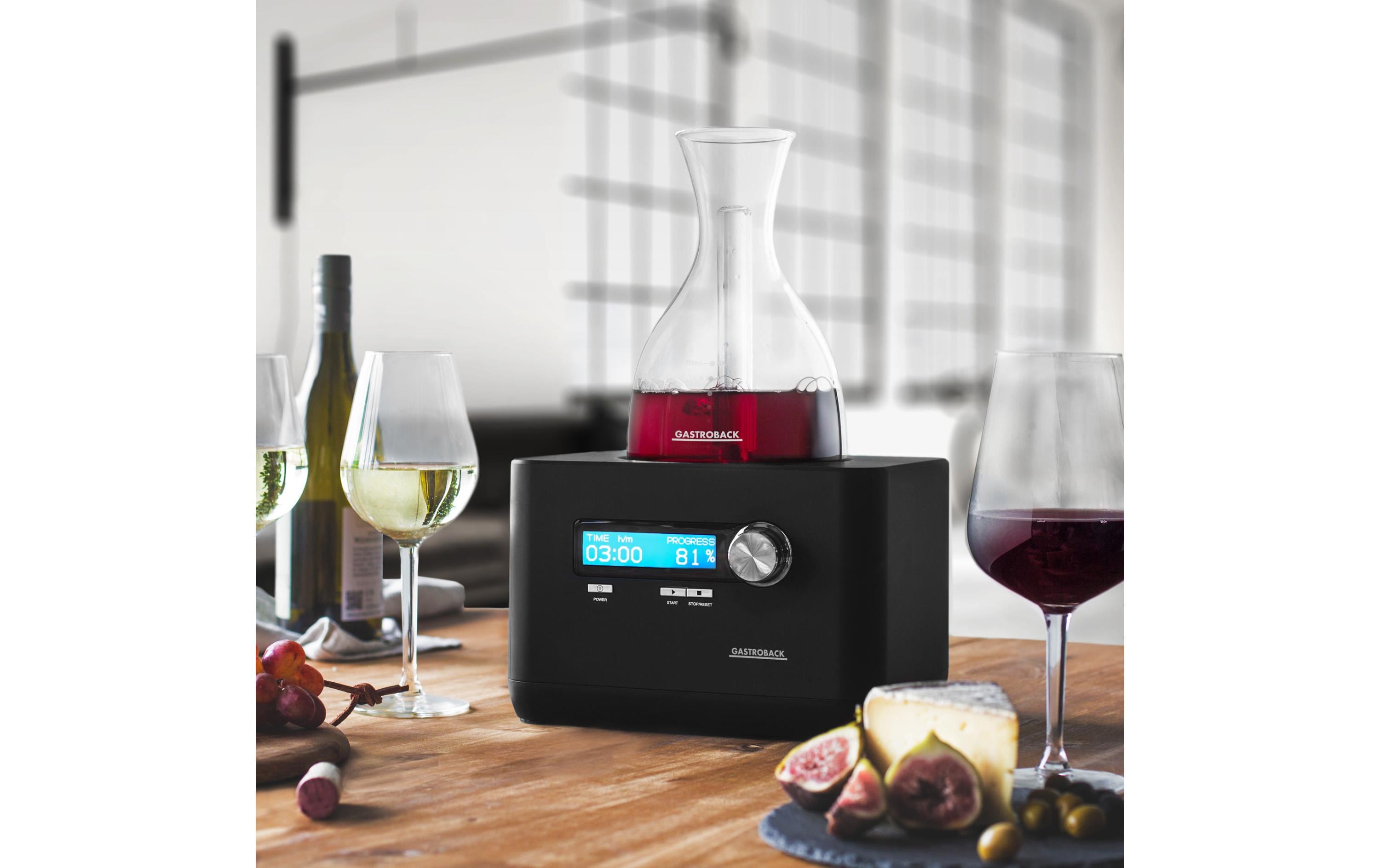 Gastroback Dekanter Home Sommelier 0.75 l, Transparent