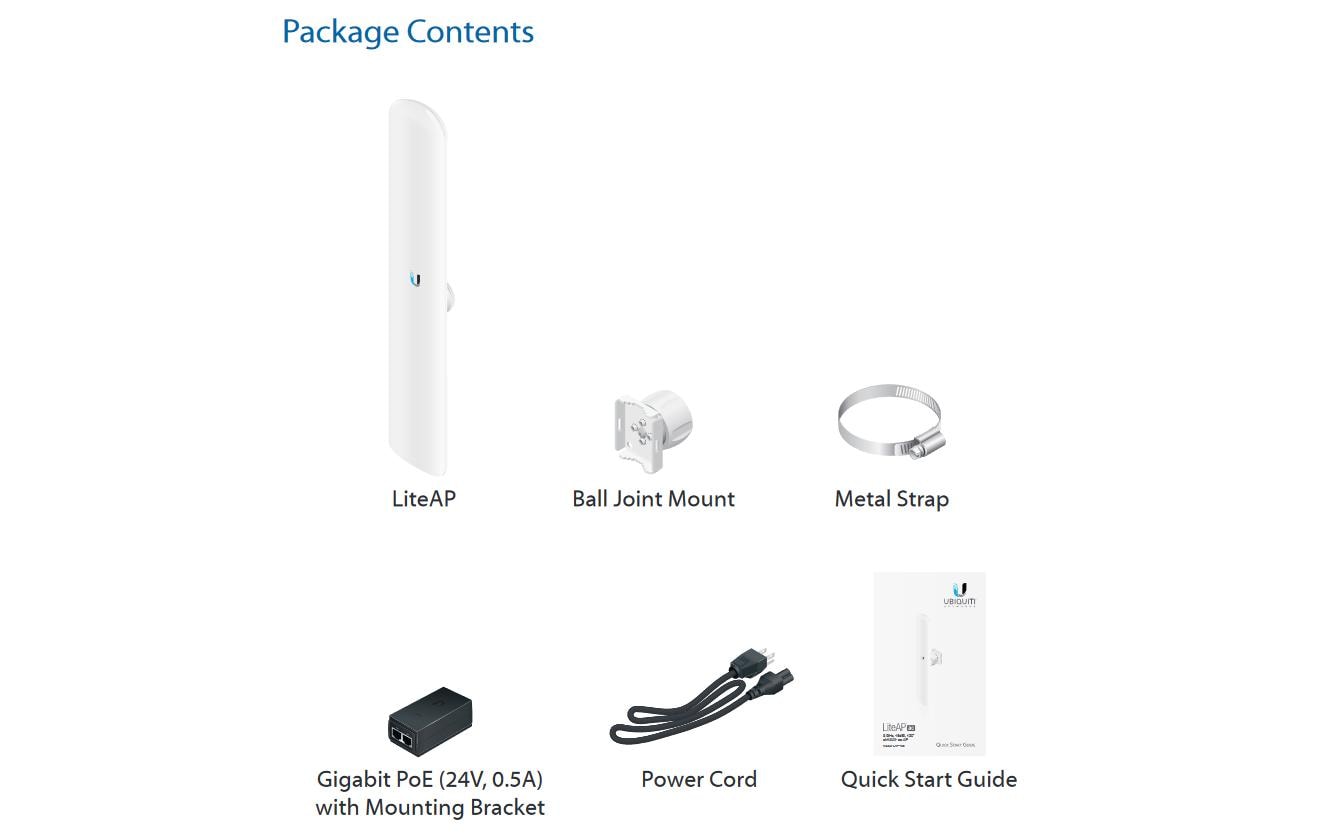 Ubiquiti WLAN-Bridge LAP-120 LiteAP-AC