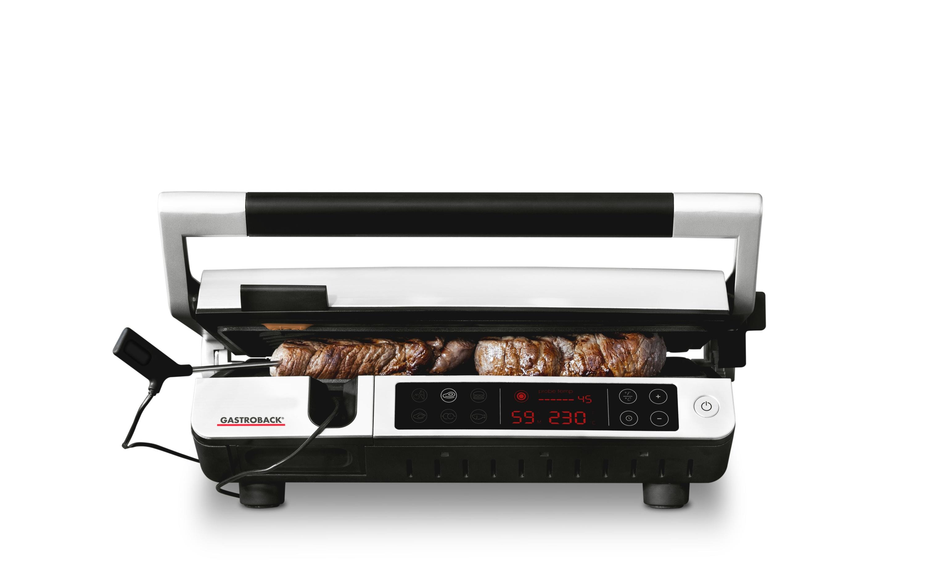 Gastroback Kontaktgrill BBQ Advanced Control 2000 W