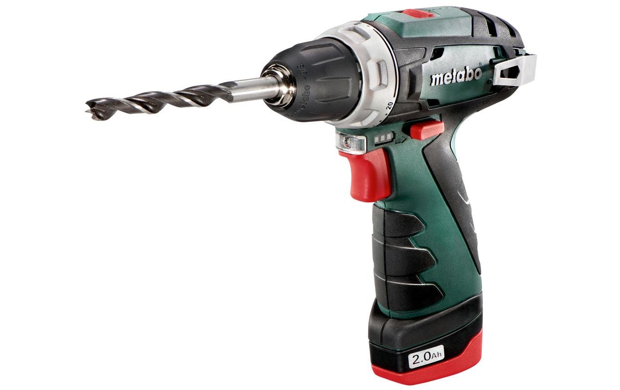 Metabo Akku-Bohrschrauber PowerMaxx BS Basic 12 V Kit 2x 2.0 Ah