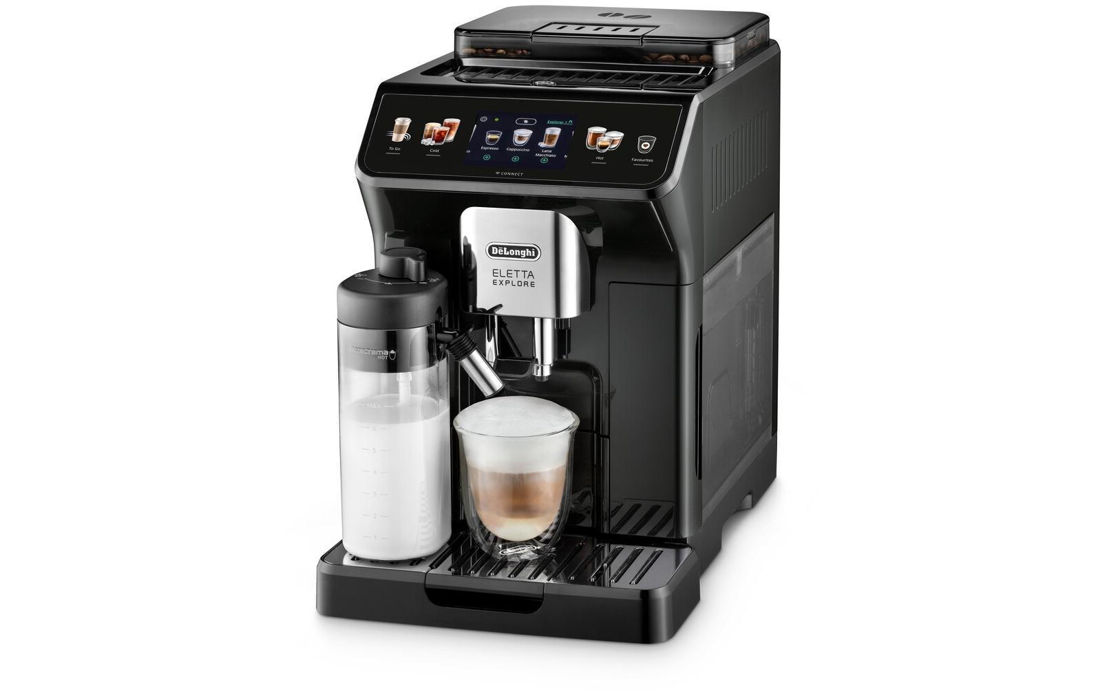 De'Longhi Kaffeevollautomat Eletta Explore ECAM450.65.G Schwarz