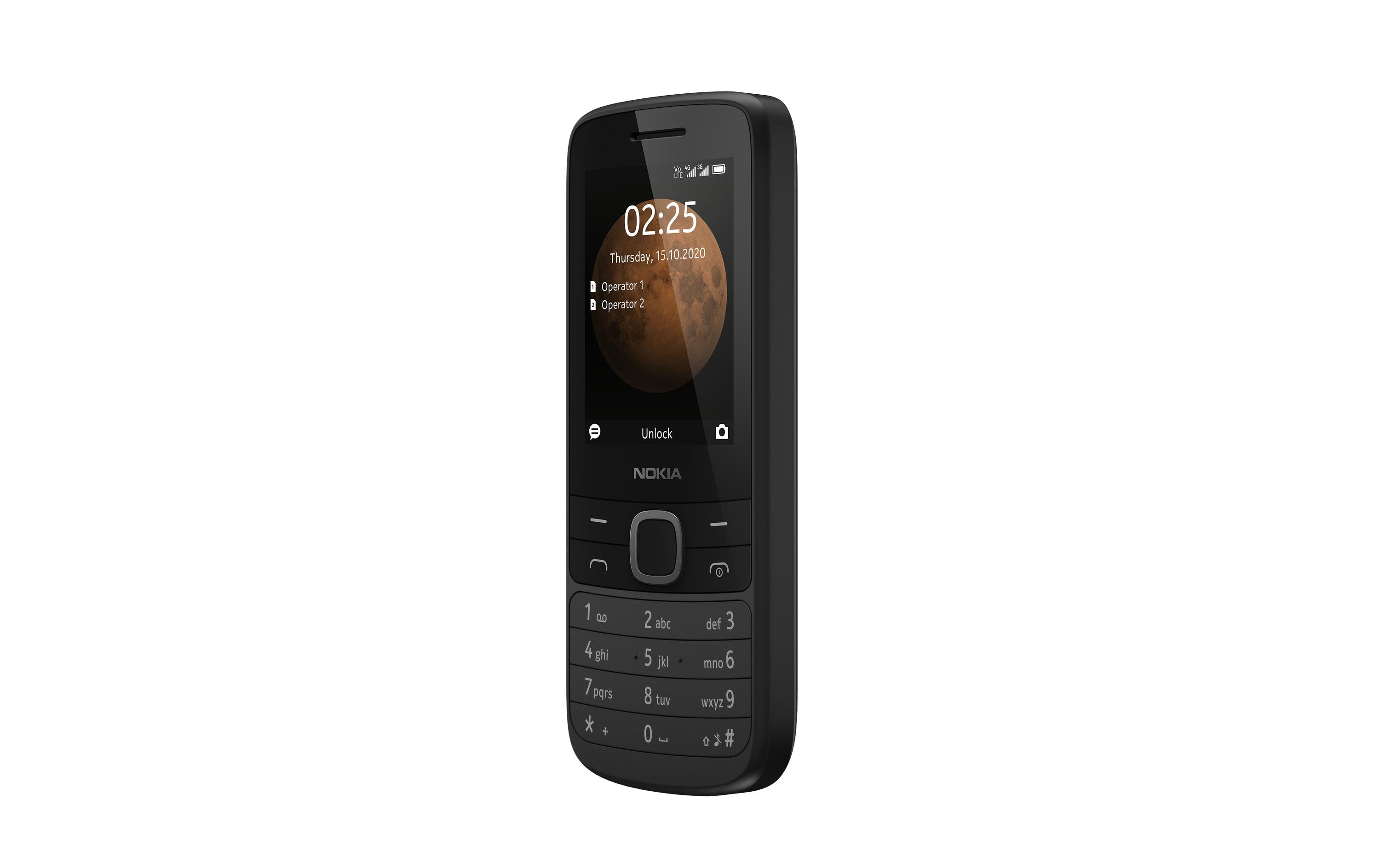 Nokia 225 4G Schwarz