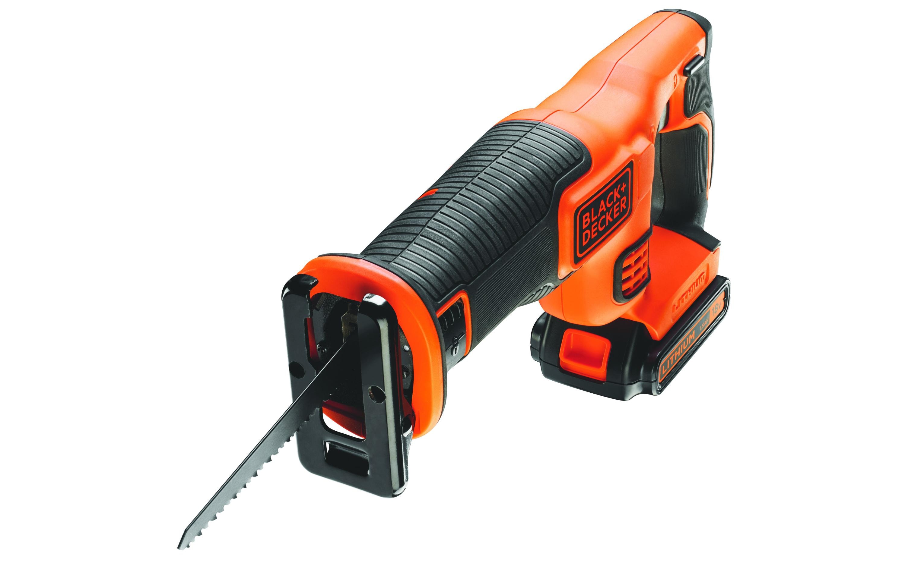 BLACK+DECKER Akku-Säbelsäge BDCR18 Kit 18 V