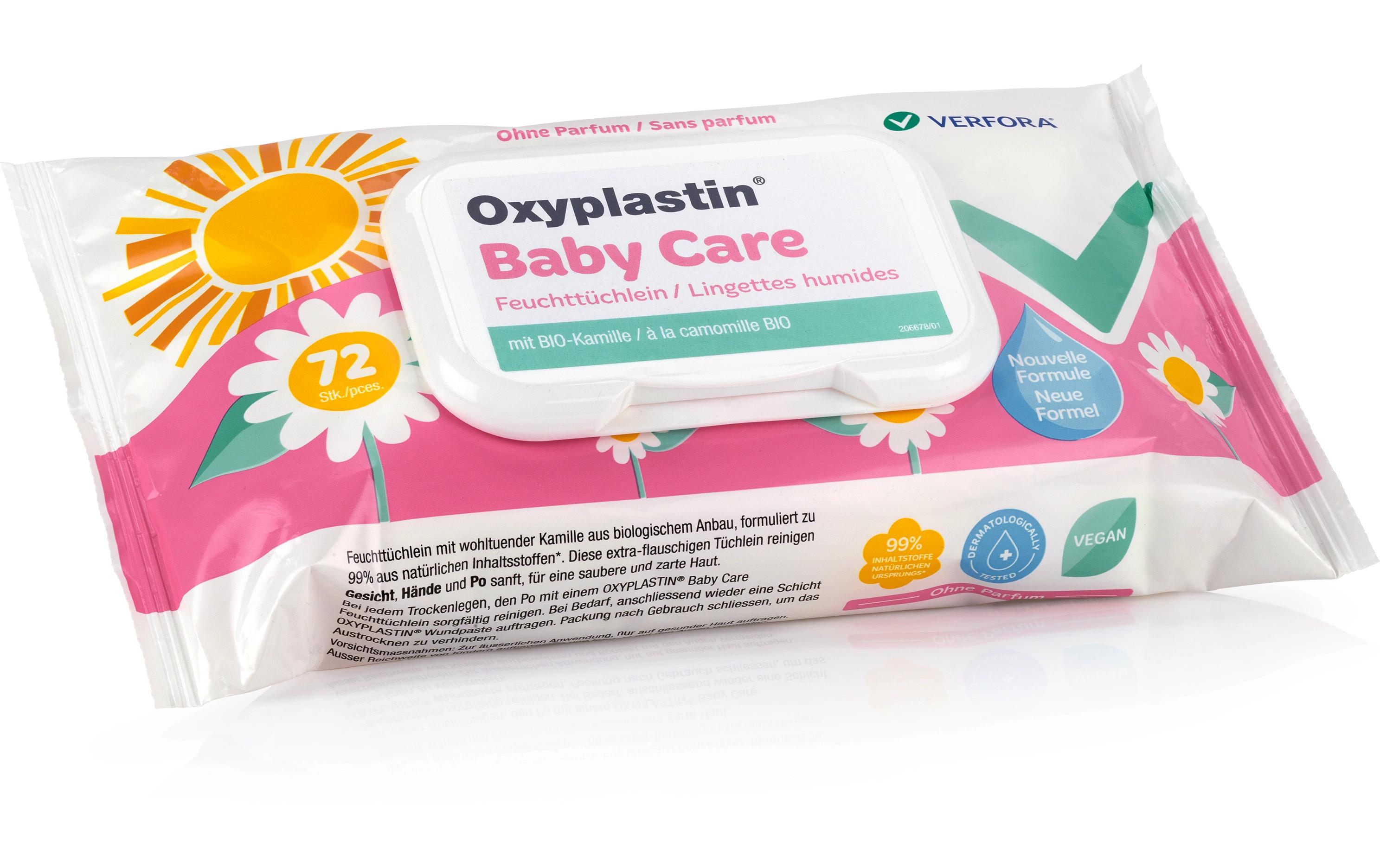 OXYPLASTIN Feuchttücher BabyCare 72 Stk.