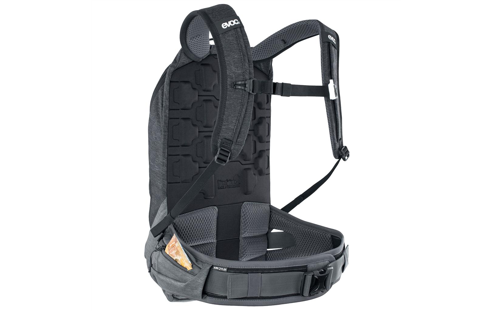 evoc Rucksack Trail Pro 10 l, Black/Carbon Grey