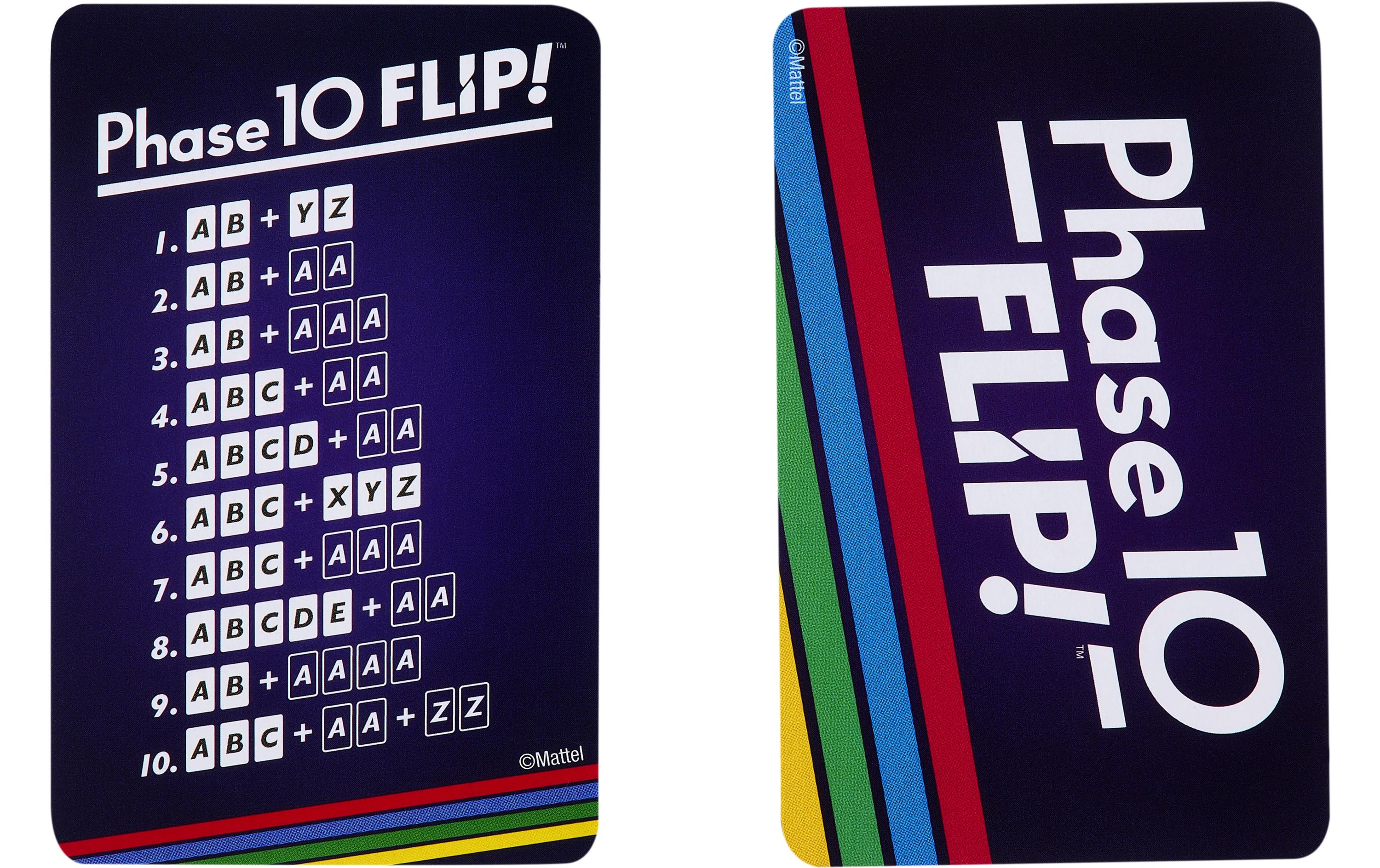 Mattel Spiele Phase 10 Flip