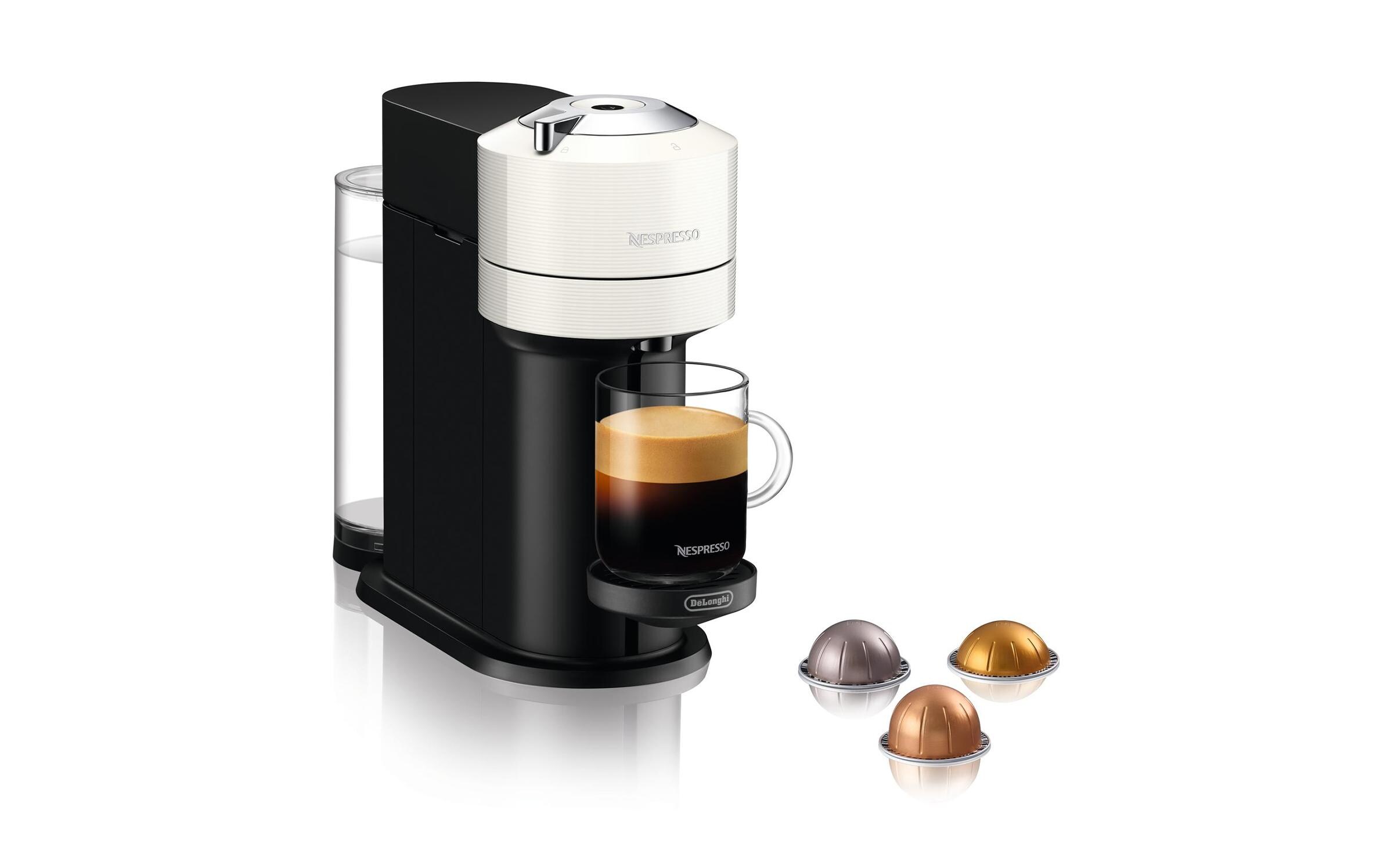 De'Longhi Kaffeemaschine Nespresso Vertuo Next ENV120.W Weiss