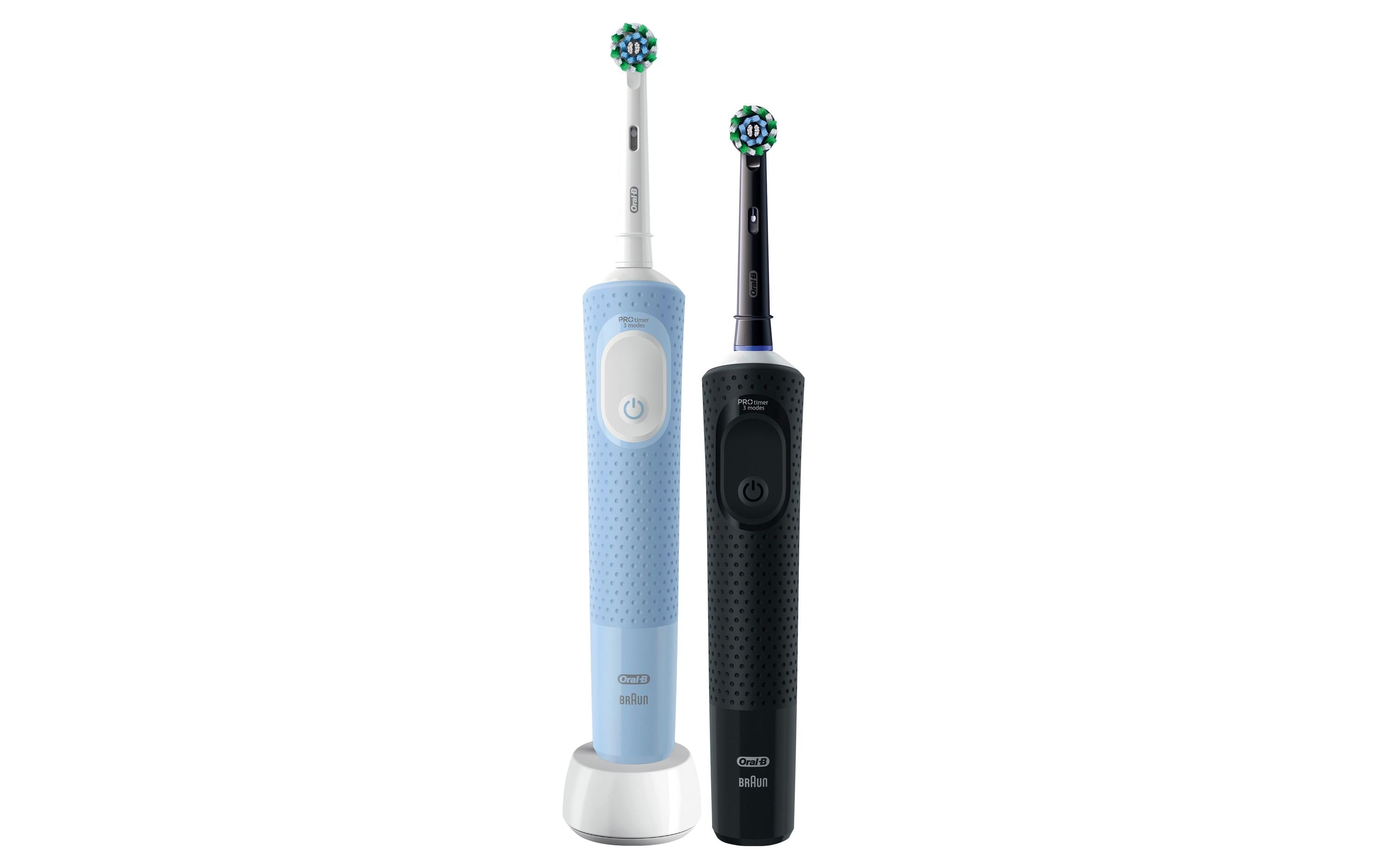 Oral-B Rotationszahnbürste Vitality Pro D103 Duo Blau/Schwarz