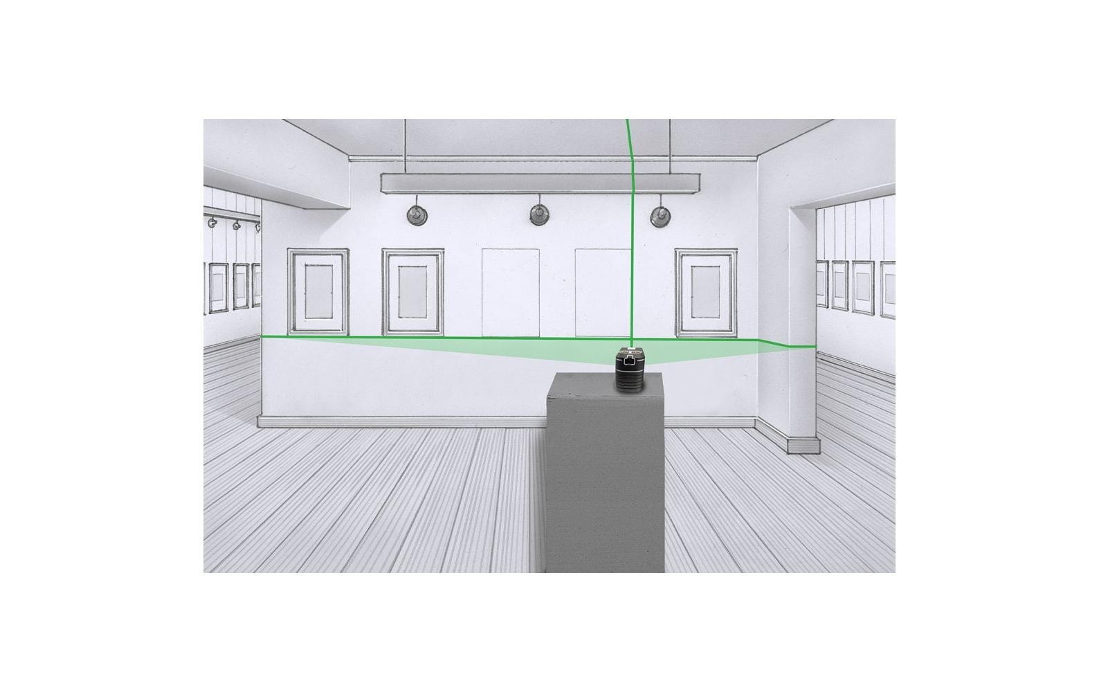 Laserliner Kreuzlinien-Laser PocketCross-Laser 2G 55 m