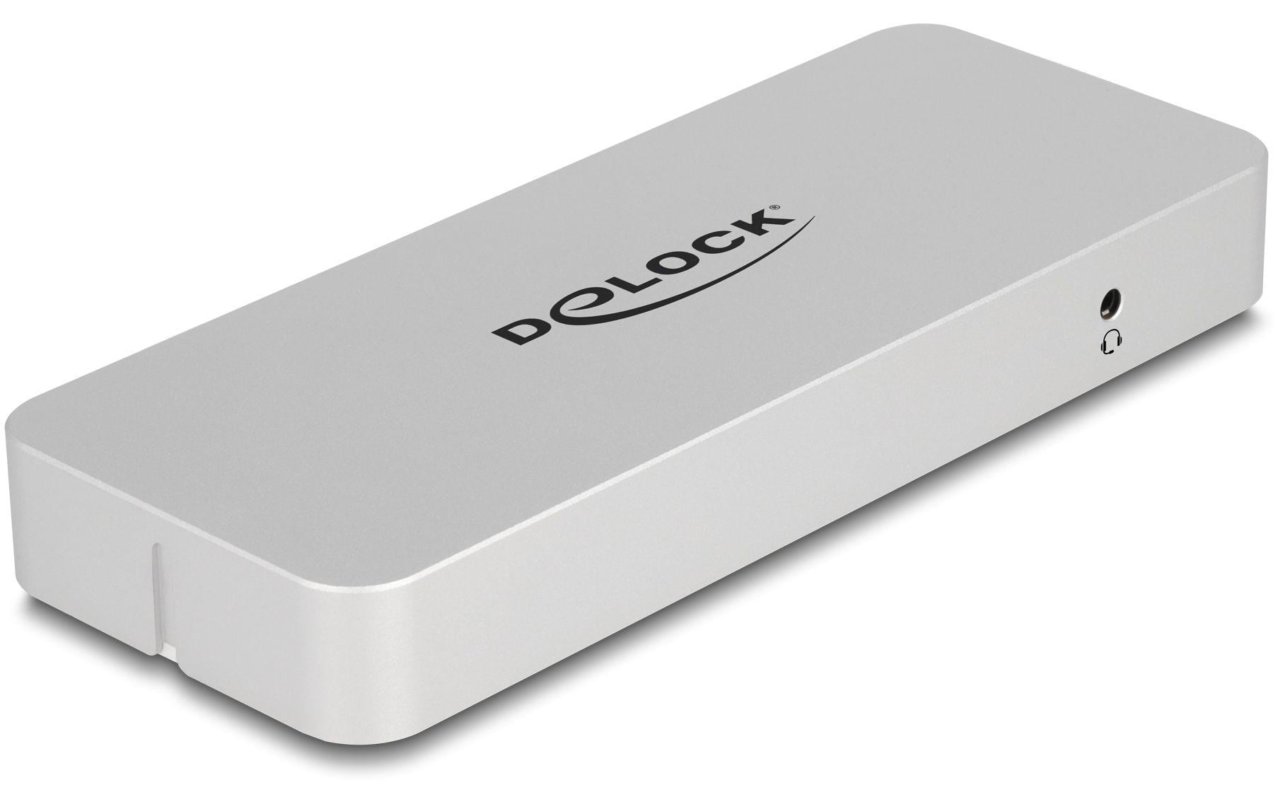 Delock Dockingstation USB-C – HDMI/DP/LAN/USB-A PD 85W