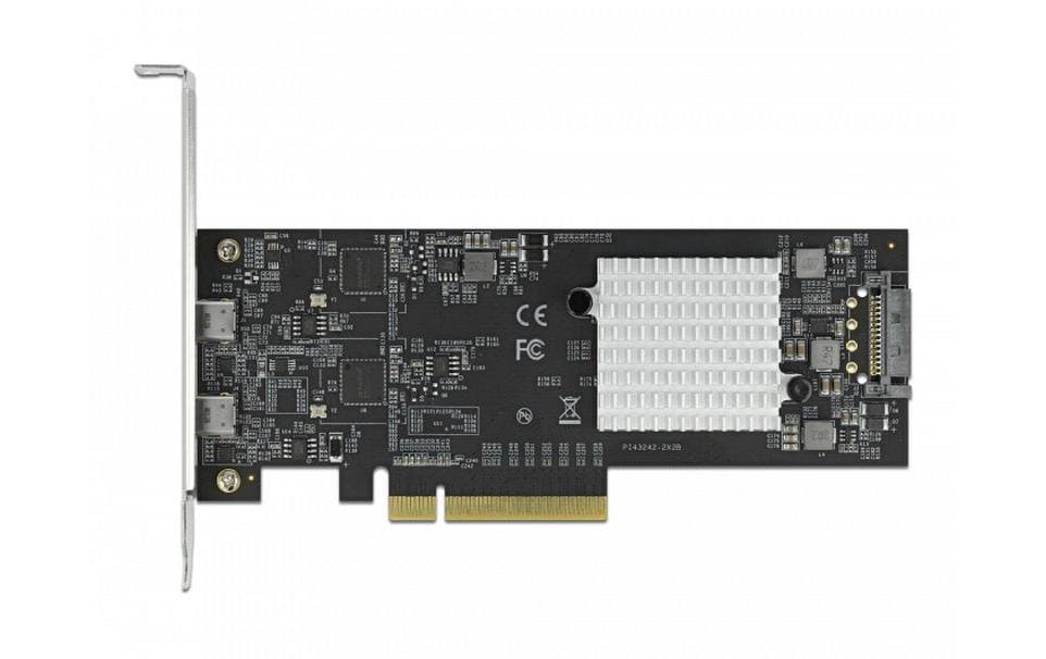 Delock PCI-Express-Karte USB 3.2 Gen2x2 - 2x USB-C Dual Channel