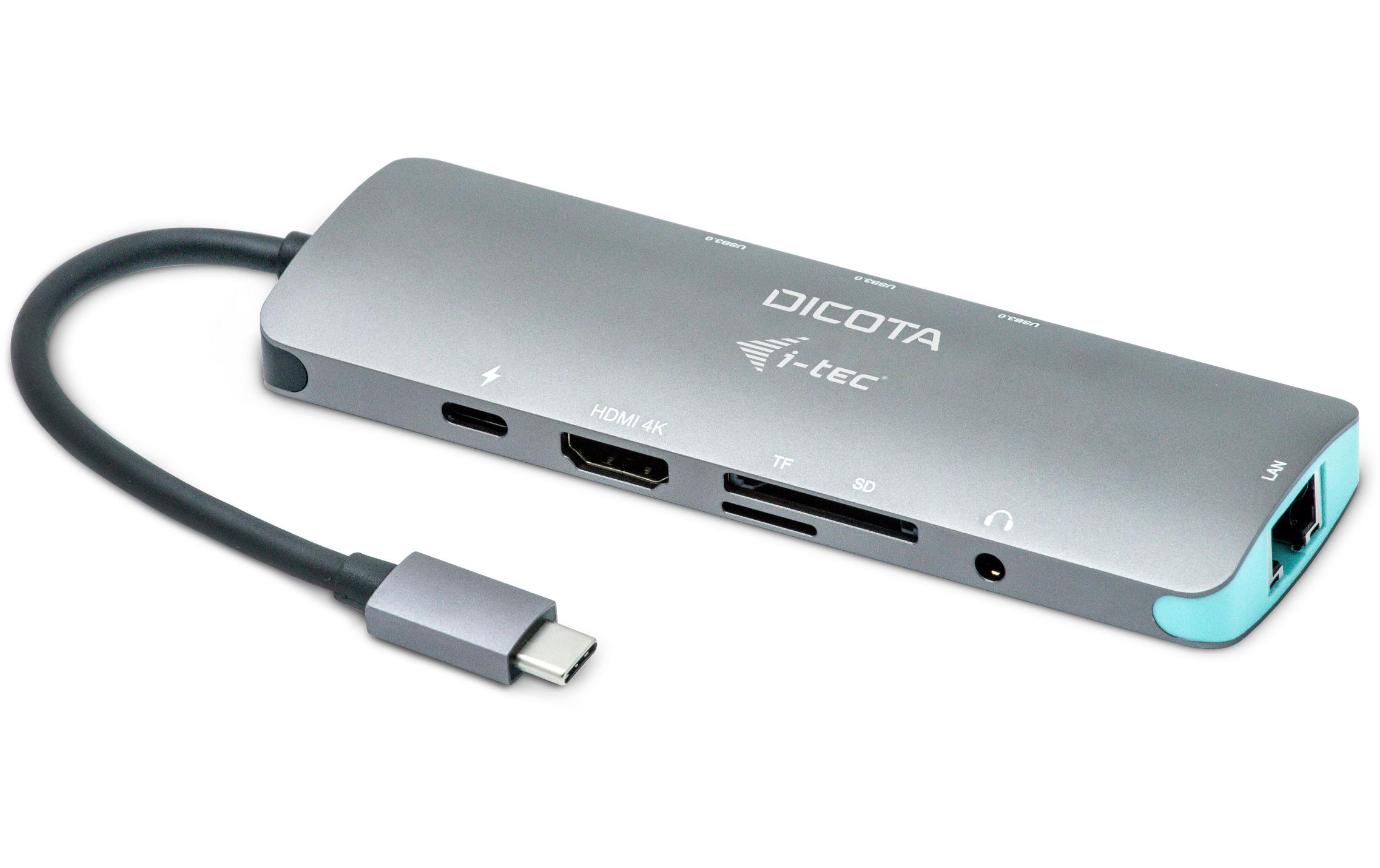 Dicota Dockingstation USB-C 8-in-1 PD 100W