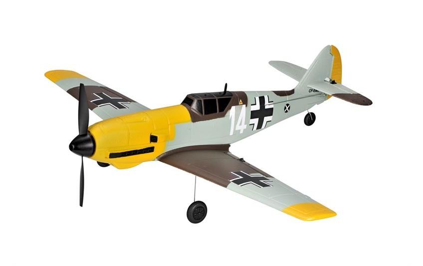 TOP-RC Warbird Mini BF-109 450 mm, Gelb, RTF