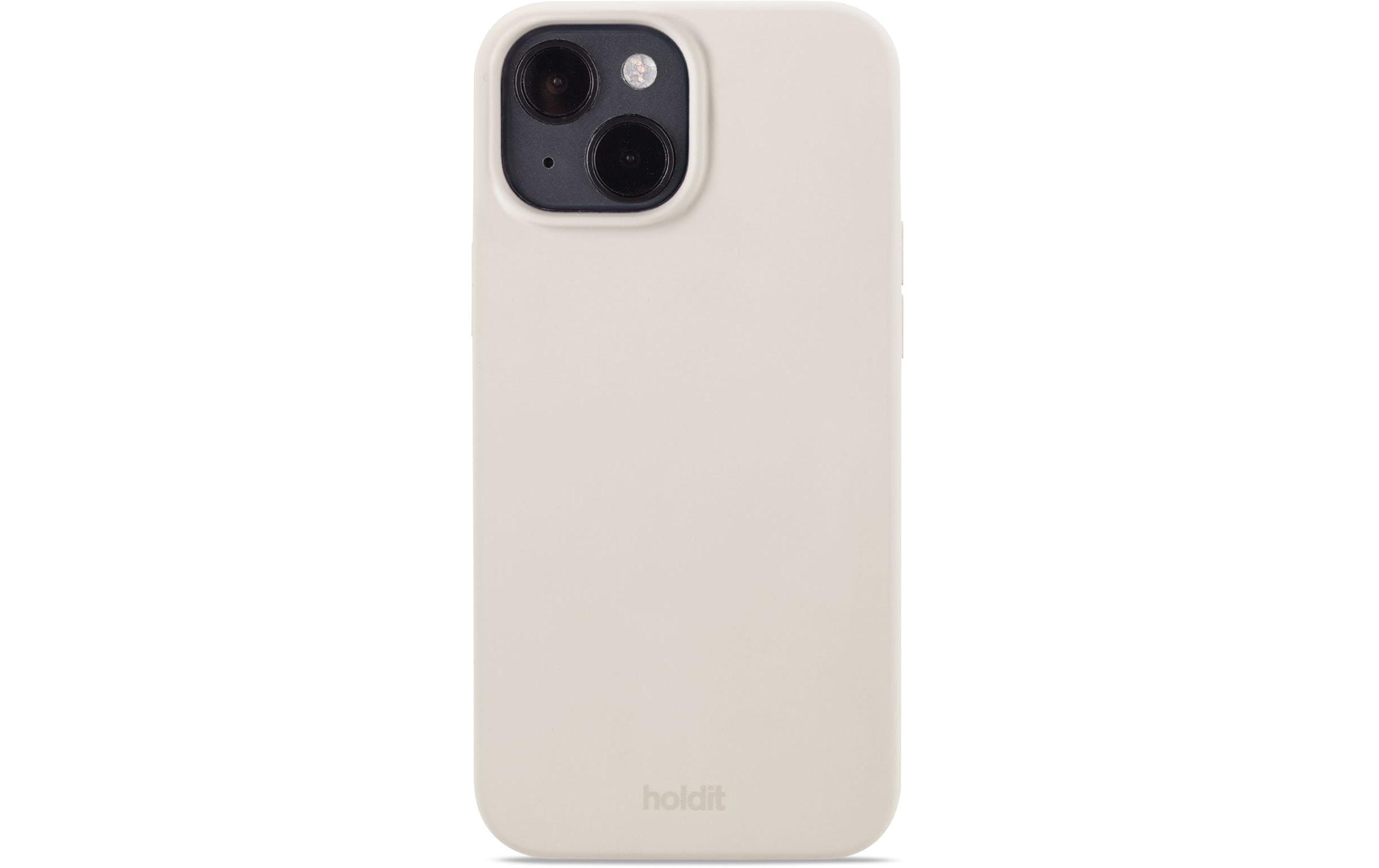 Holdit Back Cover Silicone iPhone 15 Beige