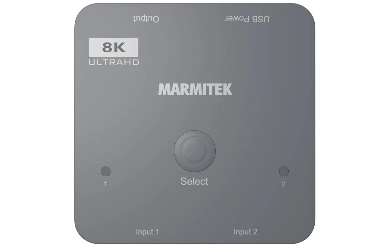 Marmitek HDMI-Umschalter Connect 720 – 2/1 (8K/60Hz)