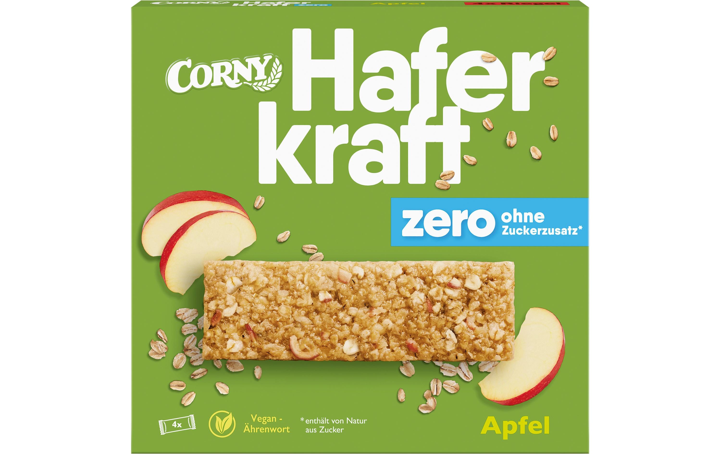 Corny Riegel Haferkraft zero Apfel 4 x 35 g