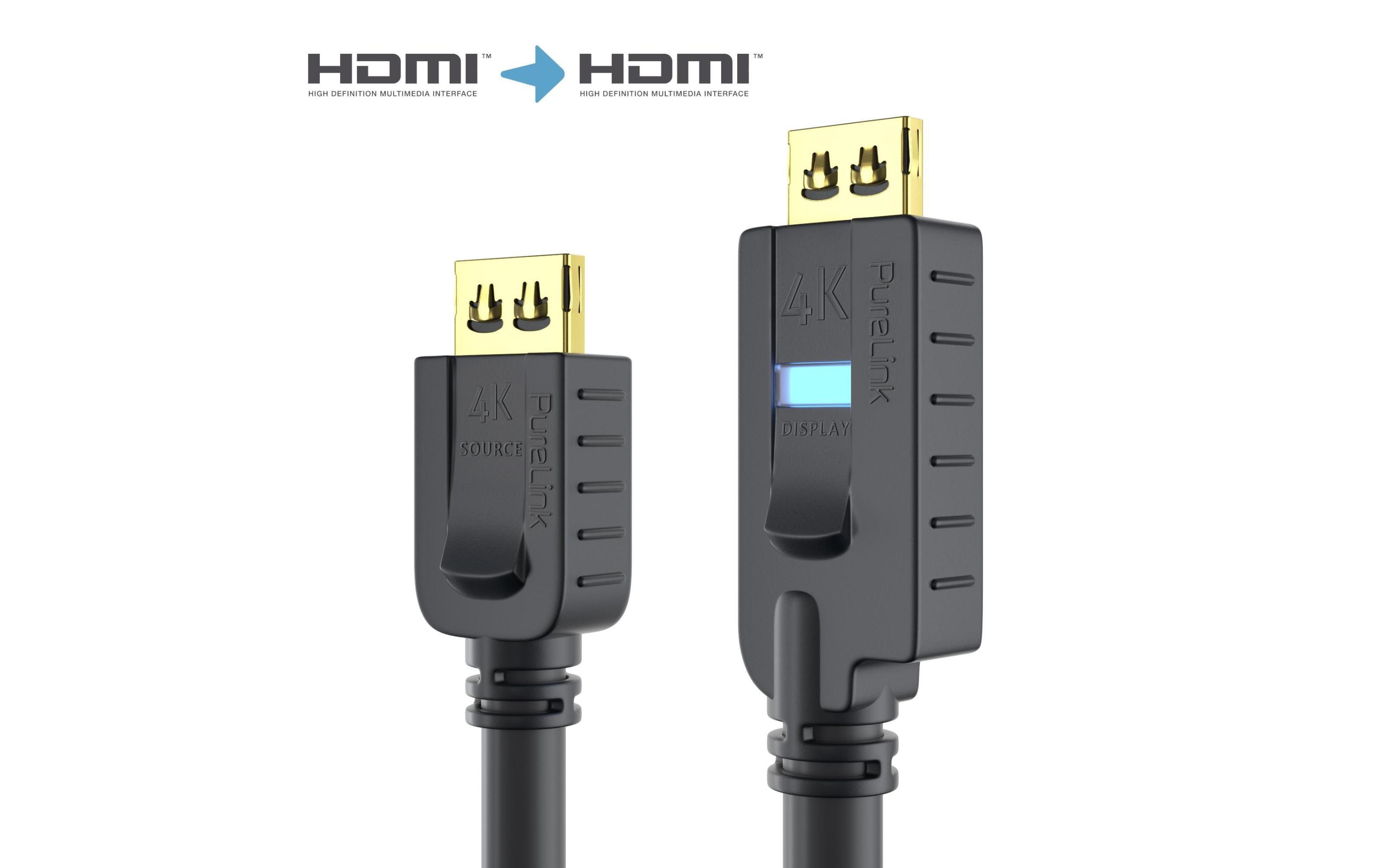 PureLink Kabel Aktiv 4K High Speed HDMI mit Ethernet Kanal 7.5 m