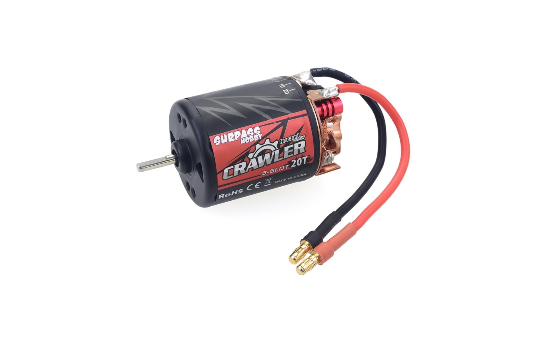 Surpass Hobby Brushed Motor Surpass Crawler 540 20T 5-Slot, 11100 RPM