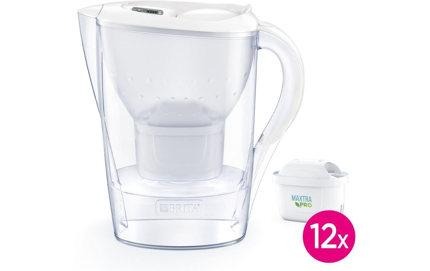 BRITA Wasserfilter Marella inkl. 12 Maxtra Pro All-in-1