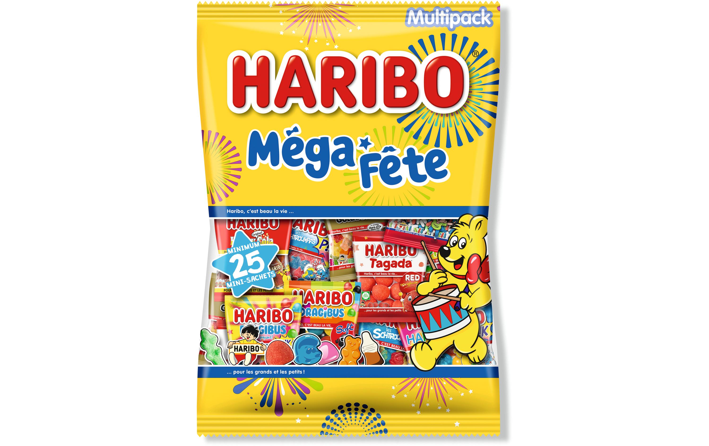 Haribo Gummibonbons Mega Fête 1 kg