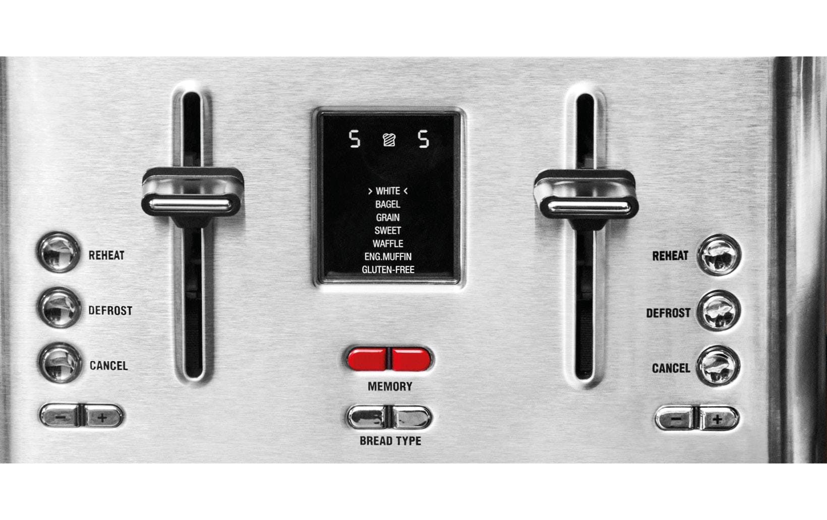 Gastroback Toaster Digital 4S Silber