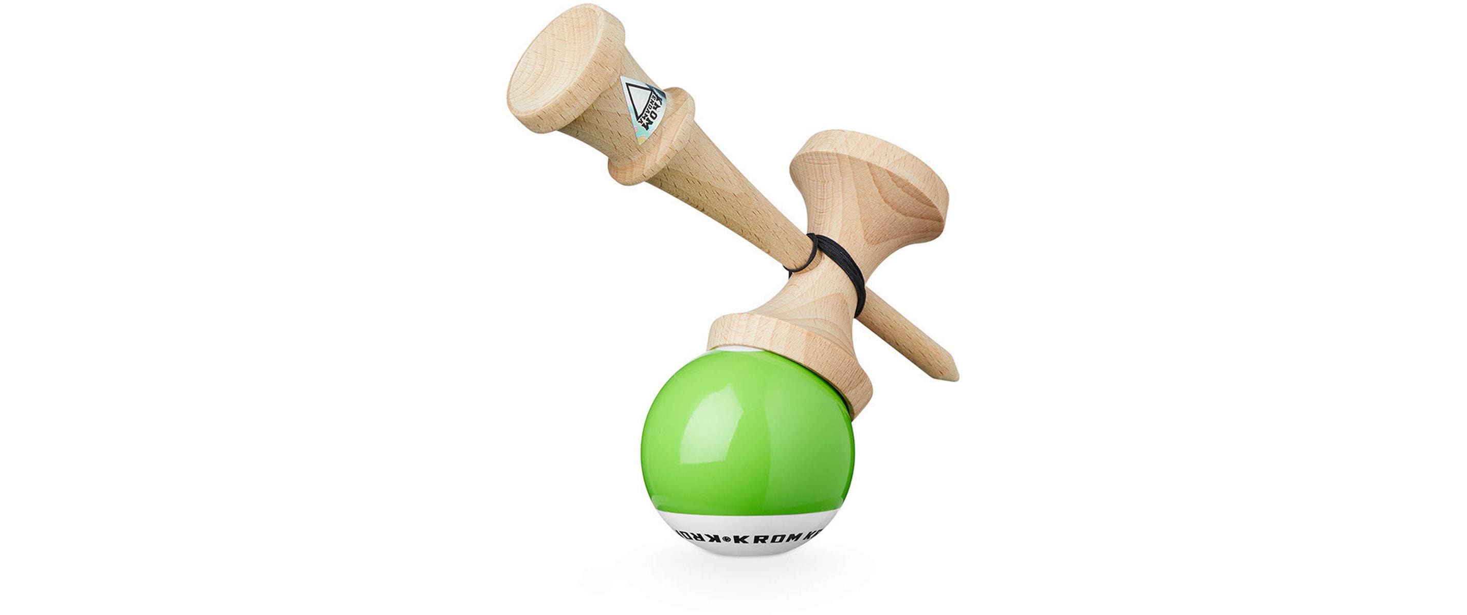 KROM KENDAMA Kendama Krom Pop LOL Lime Green