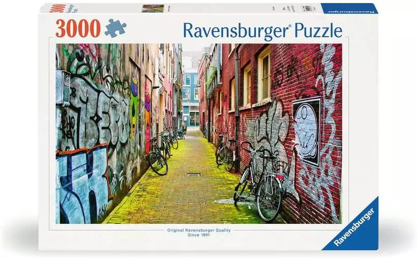 Ravensburger Puzzle Street Art in Amsterdam